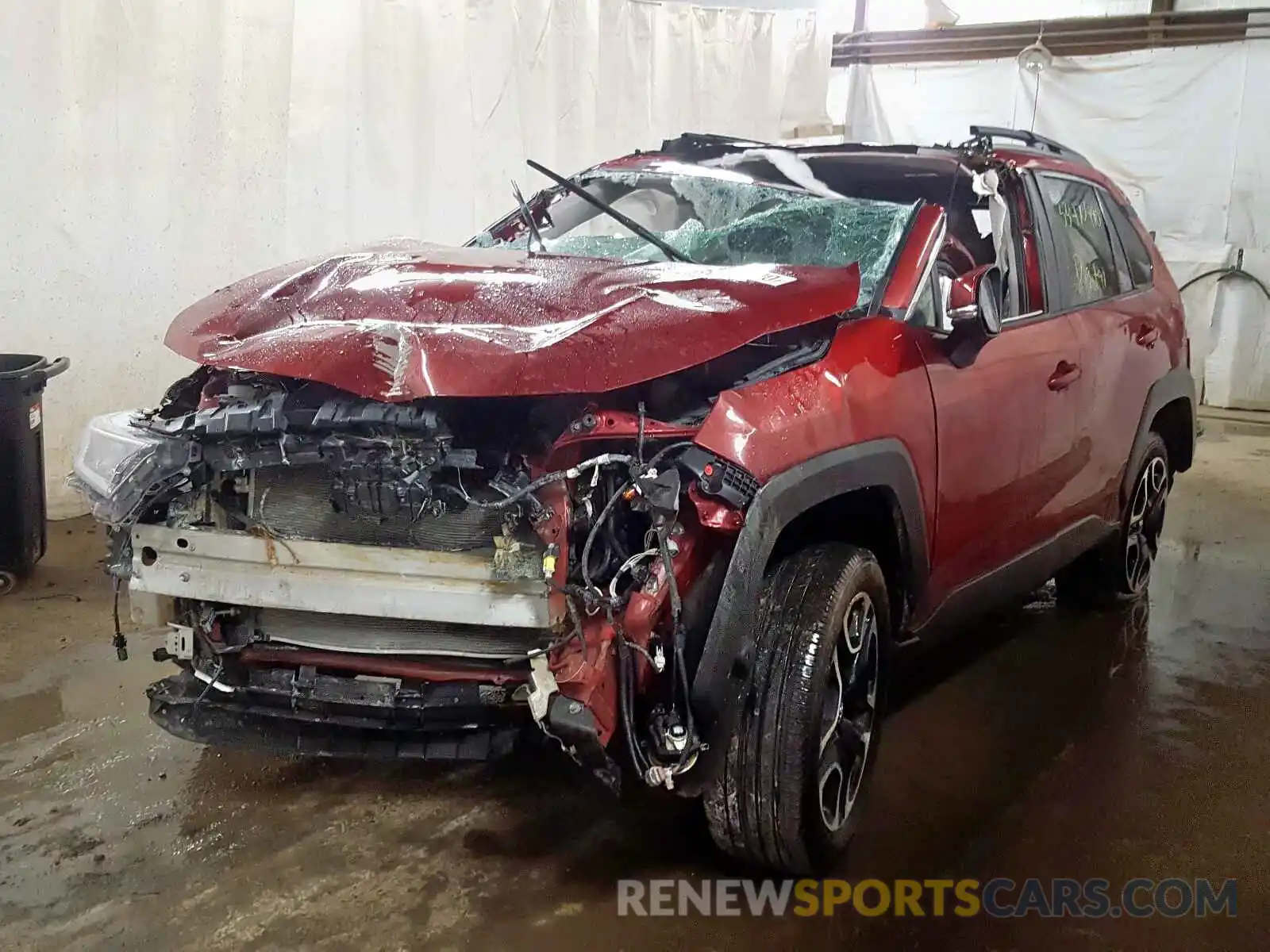 2 Photograph of a damaged car 2T3J1RFVXKW006928 TOYOTA RAV4 2019