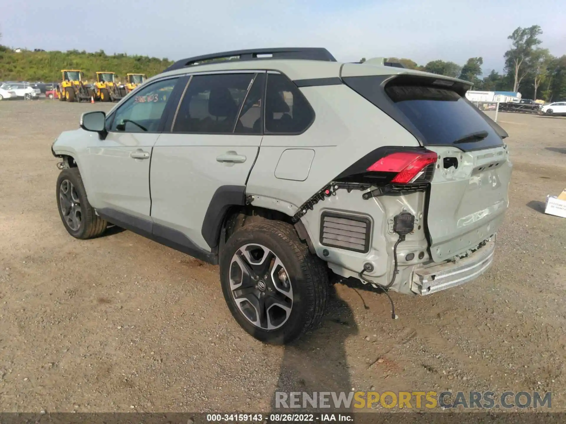 3 Фотография поврежденного автомобиля 2T3J1RFVXKW011451 TOYOTA RAV4 2019