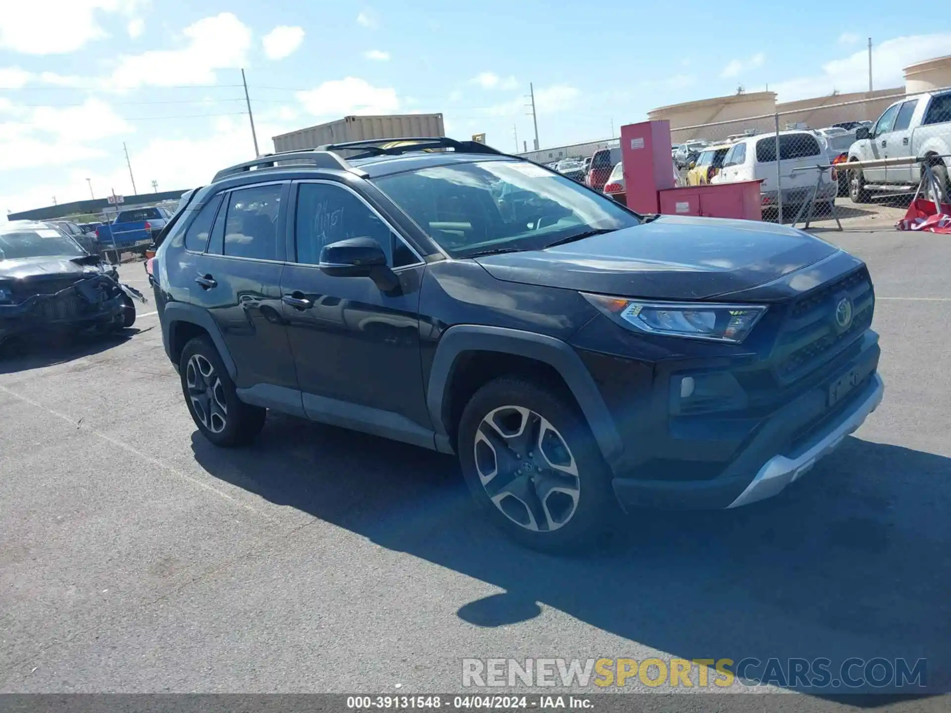 1 Photograph of a damaged car 2T3J1RFVXKW014530 TOYOTA RAV4 2019