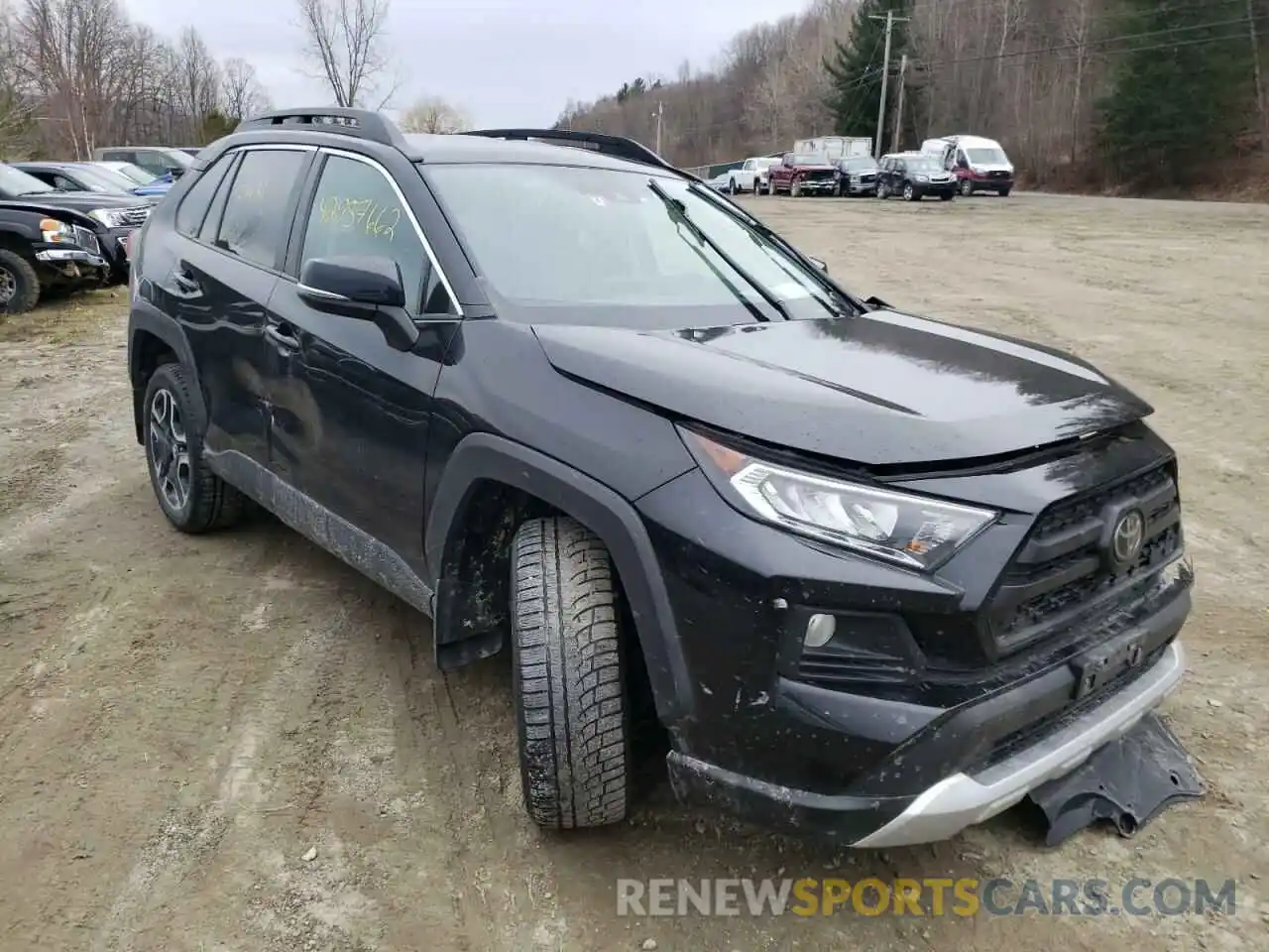 1 Photograph of a damaged car 2T3J1RFVXKW017654 TOYOTA RAV4 2019