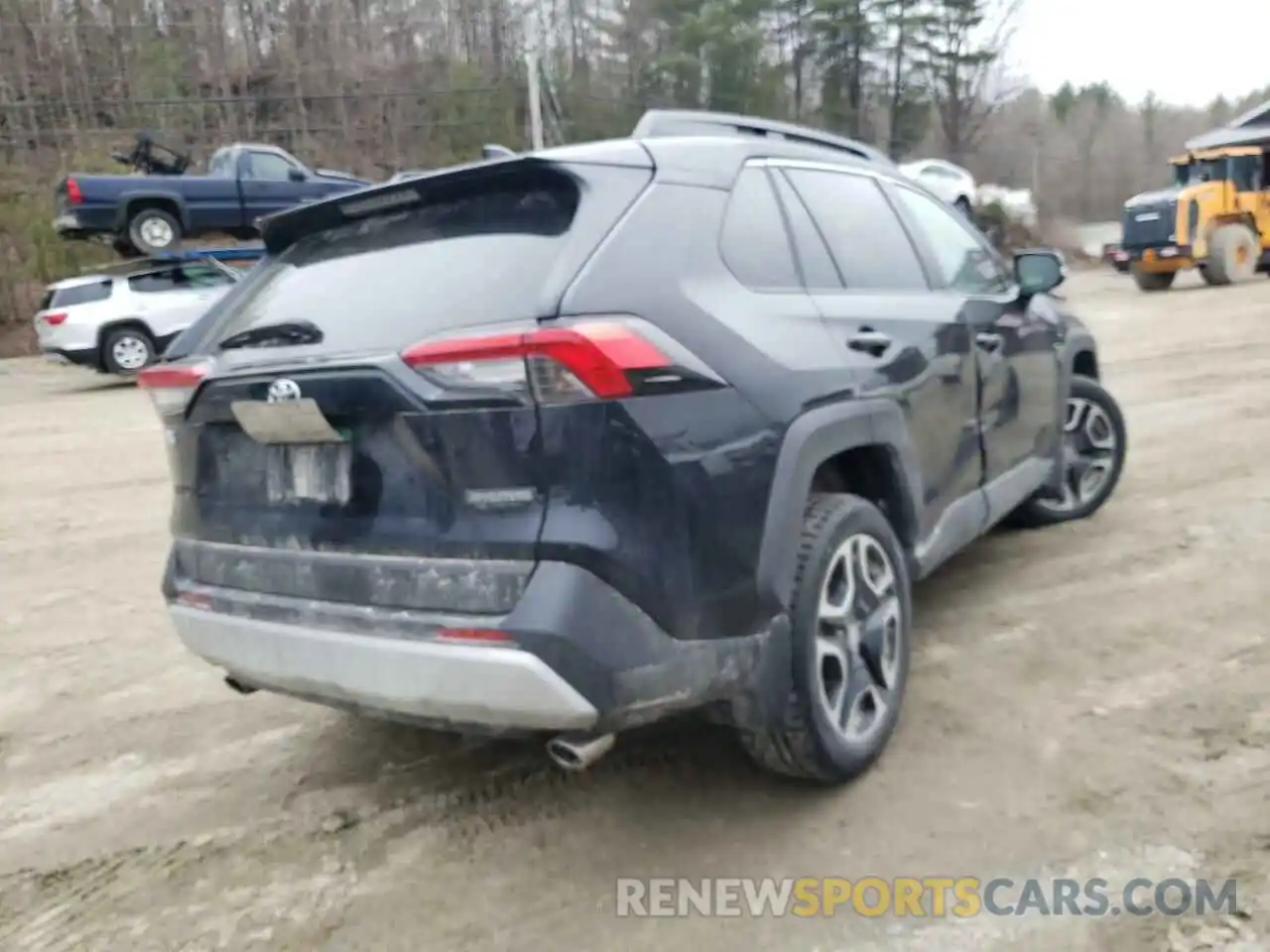 4 Photograph of a damaged car 2T3J1RFVXKW017654 TOYOTA RAV4 2019