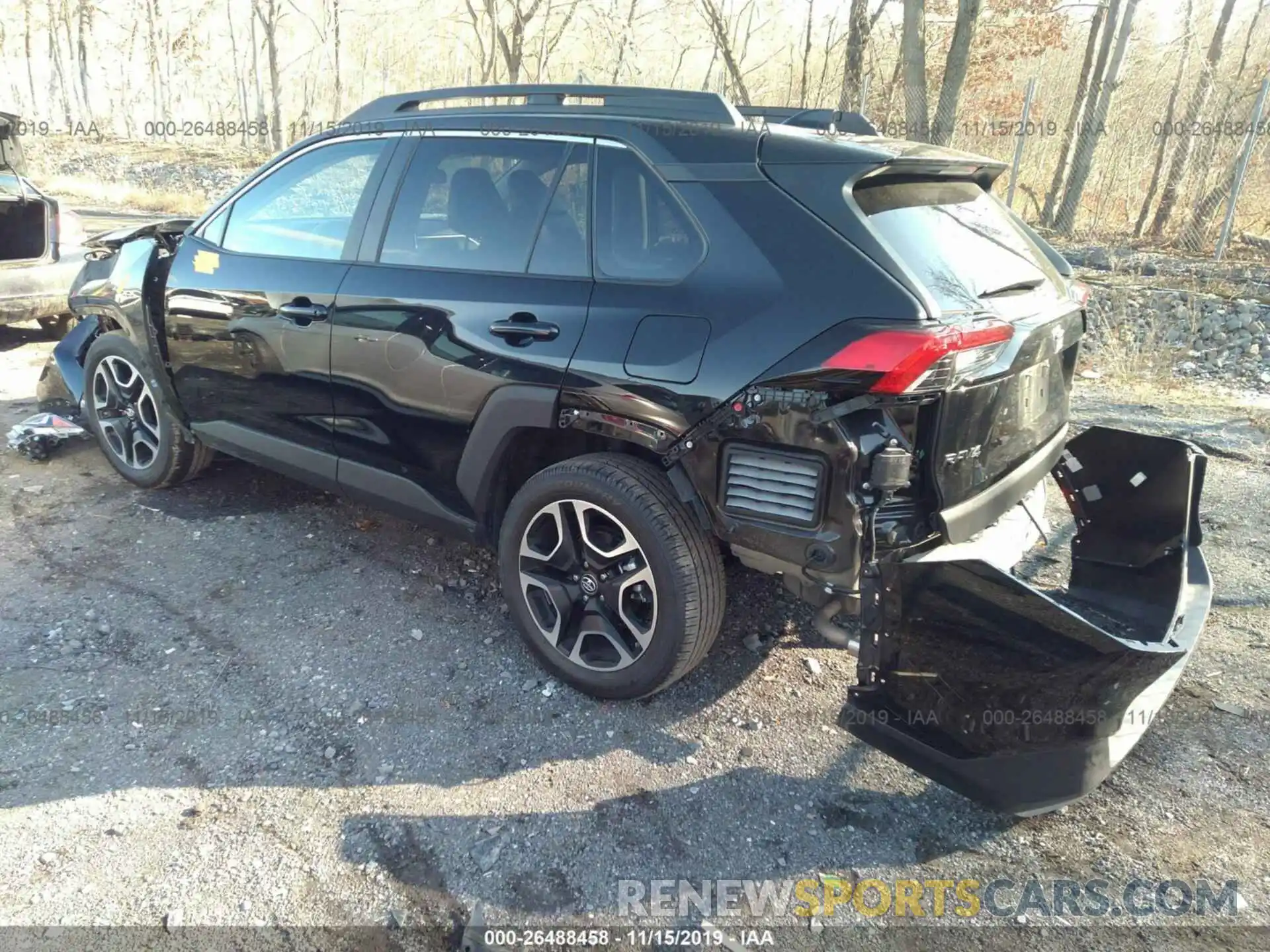 3 Фотография поврежденного автомобиля 2T3J1RFVXKW022188 TOYOTA RAV4 2019