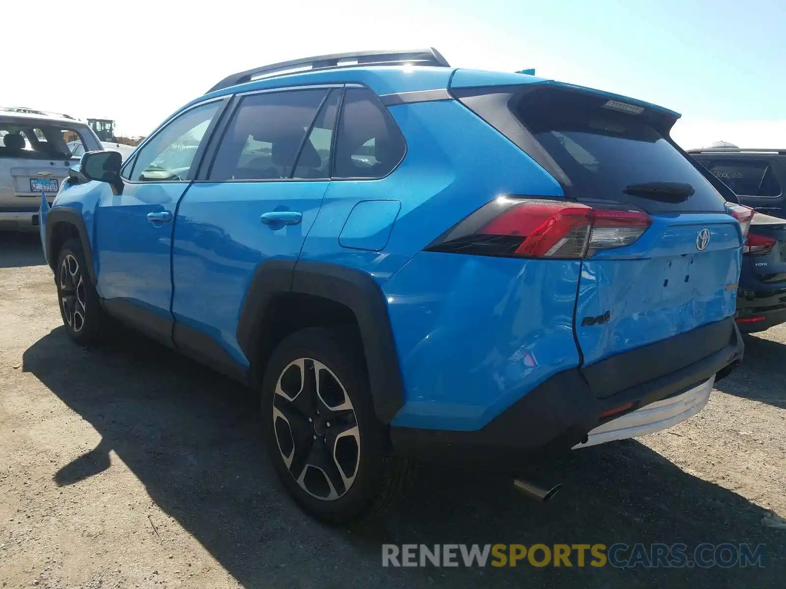 3 Photograph of a damaged car 2T3J1RFVXKW022398 TOYOTA RAV4 2019