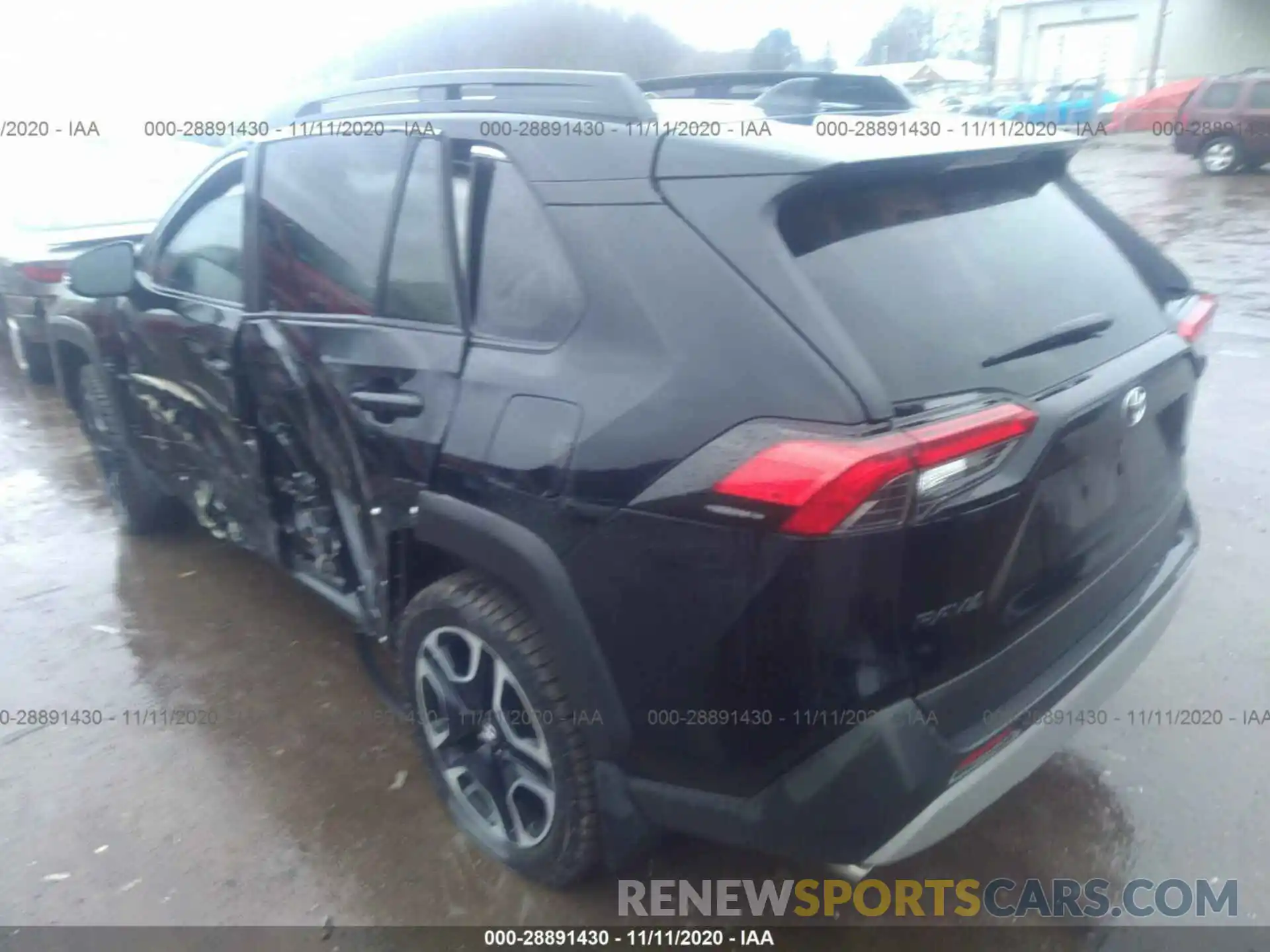 3 Фотография поврежденного автомобиля 2T3J1RFVXKW024586 TOYOTA RAV4 2019