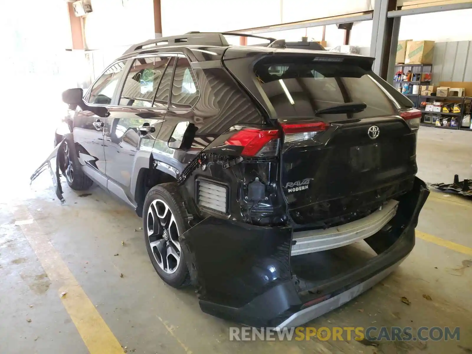 3 Photograph of a damaged car 2T3J1RFVXKW028590 TOYOTA RAV4 2019