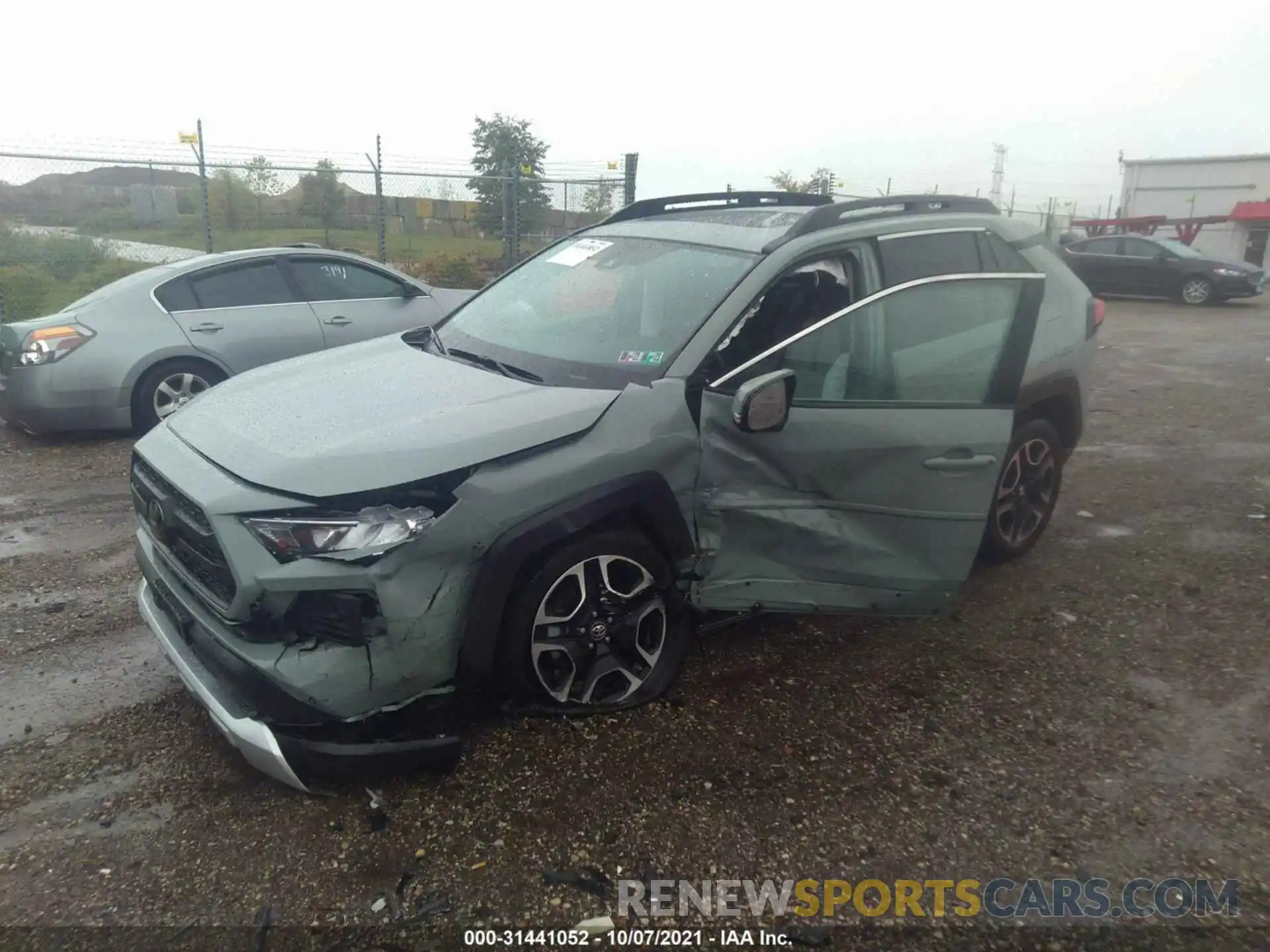 2 Фотография поврежденного автомобиля 2T3J1RFVXKW029819 TOYOTA RAV4 2019