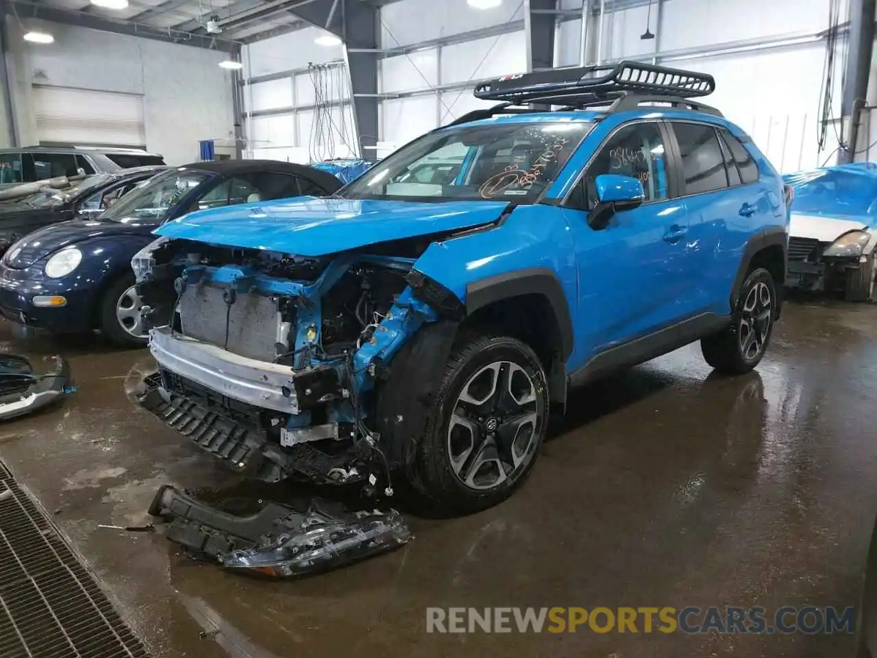 2 Photograph of a damaged car 2T3J1RFVXKW035118 TOYOTA RAV4 2019