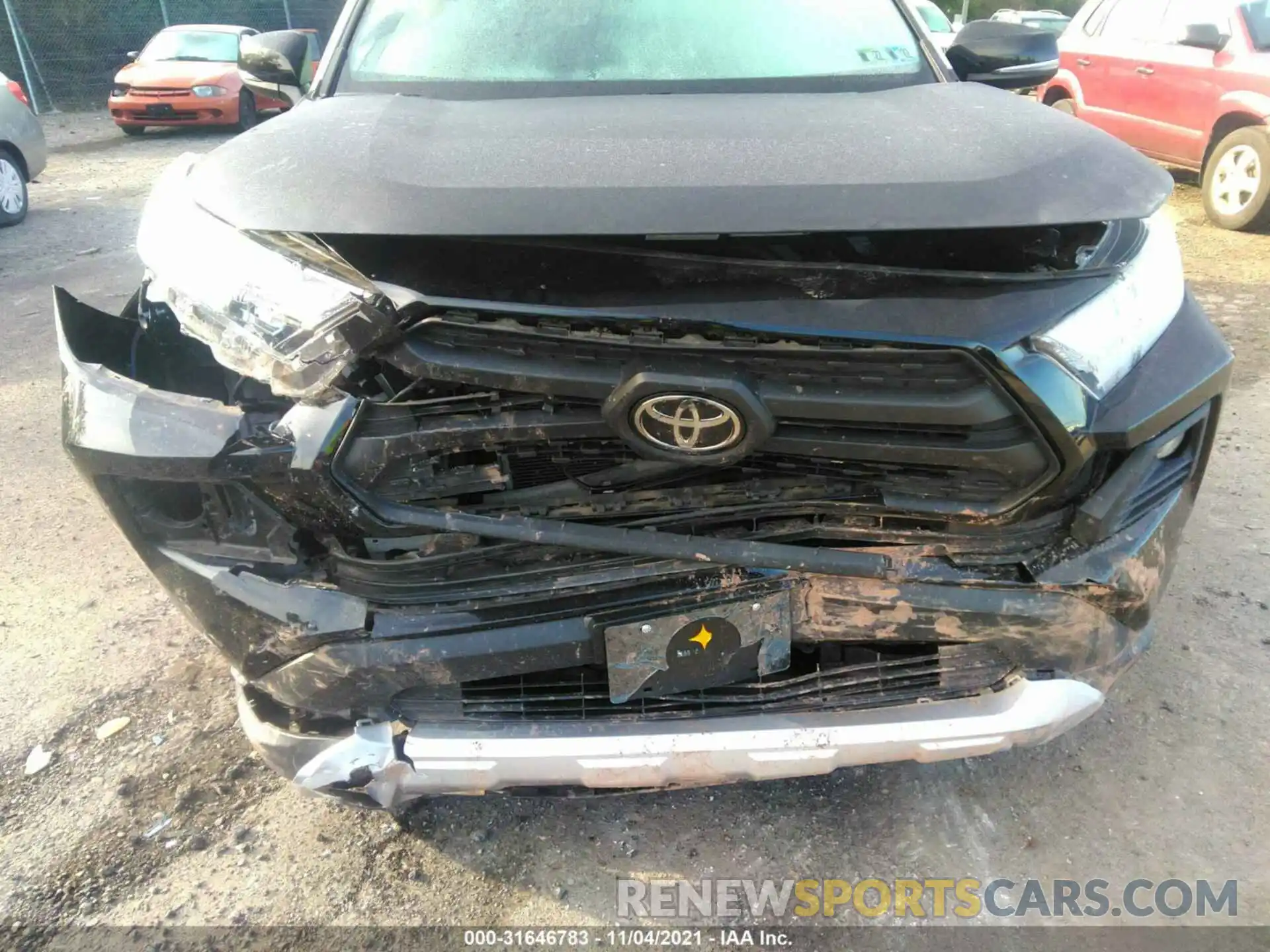 6 Фотография поврежденного автомобиля 2T3J1RFVXKW046393 TOYOTA RAV4 2019