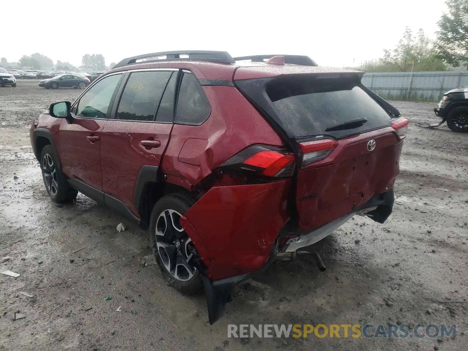 3 Фотография поврежденного автомобиля 2T3J1RFVXKW077675 TOYOTA RAV4 2019