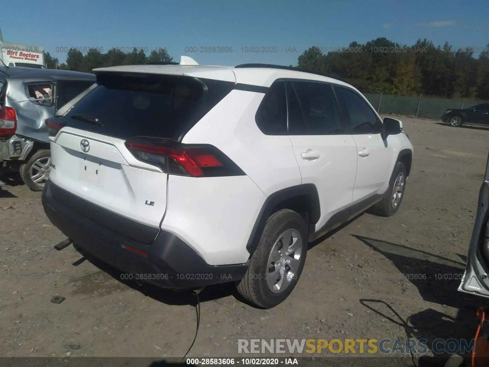 4 Photograph of a damaged car 2T3K1RFV0KC028457 TOYOTA RAV4 2019