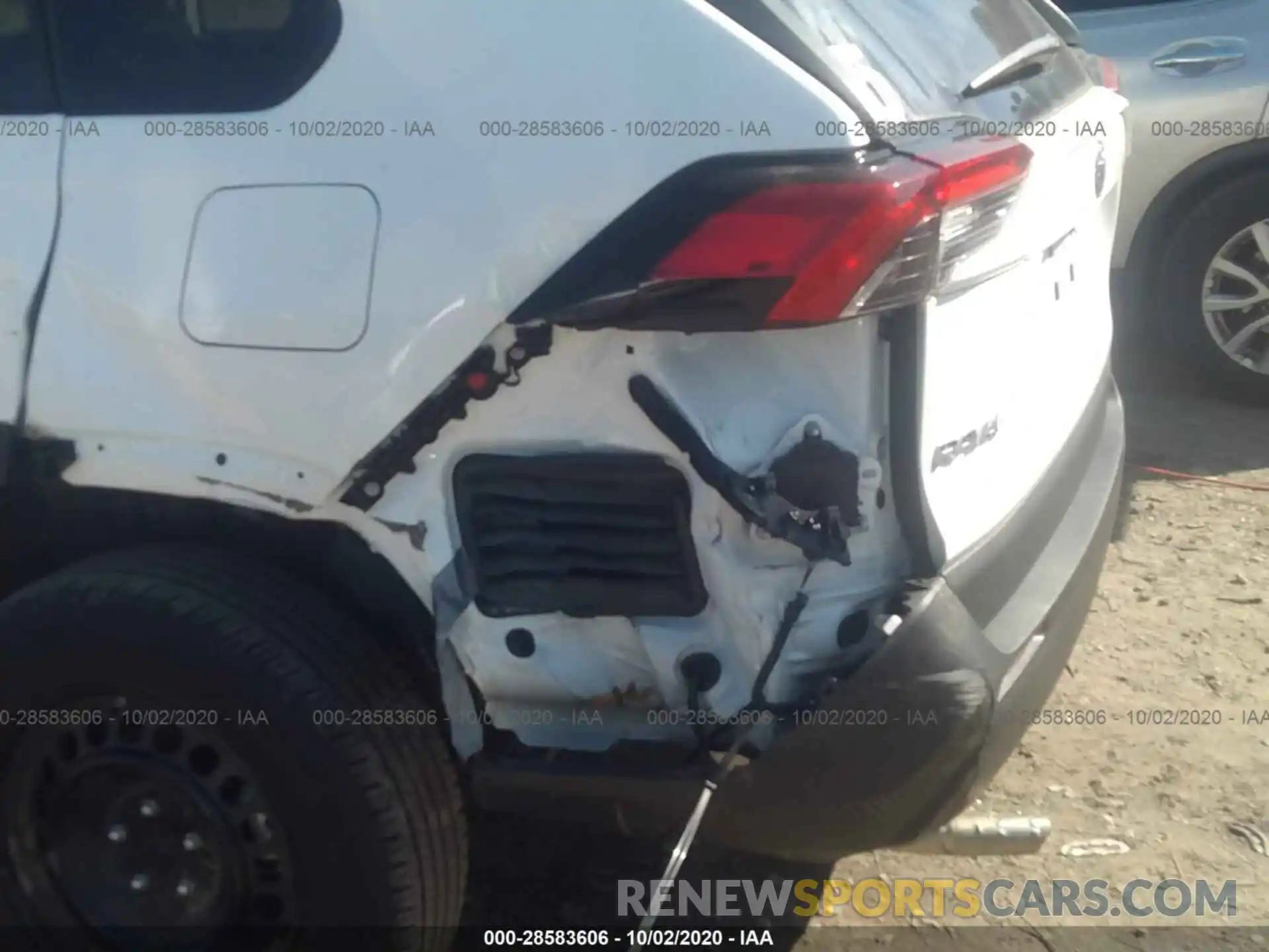 6 Photograph of a damaged car 2T3K1RFV0KC028457 TOYOTA RAV4 2019