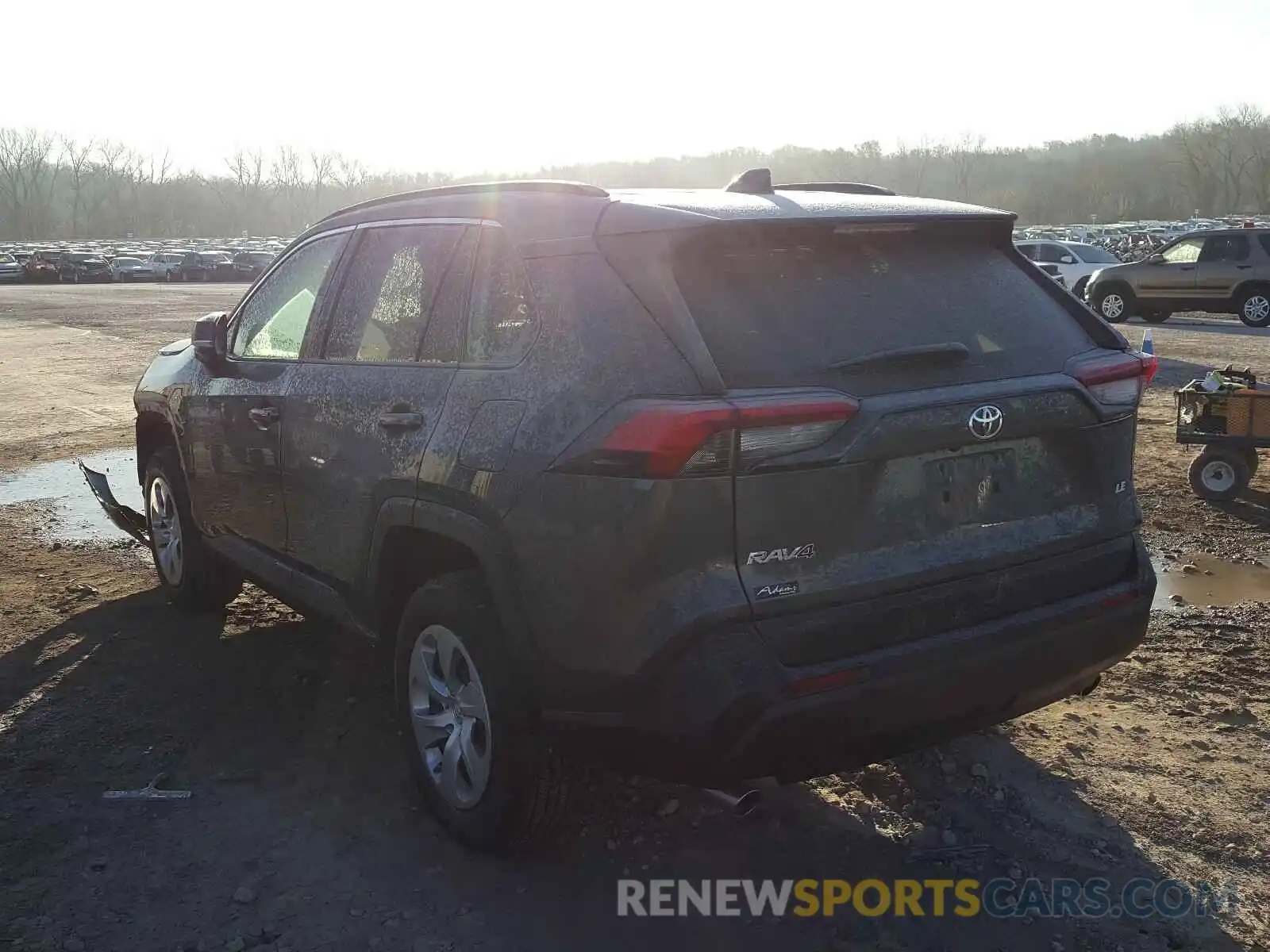 3 Photograph of a damaged car 2T3K1RFV0KW024178 TOYOTA RAV4 2019