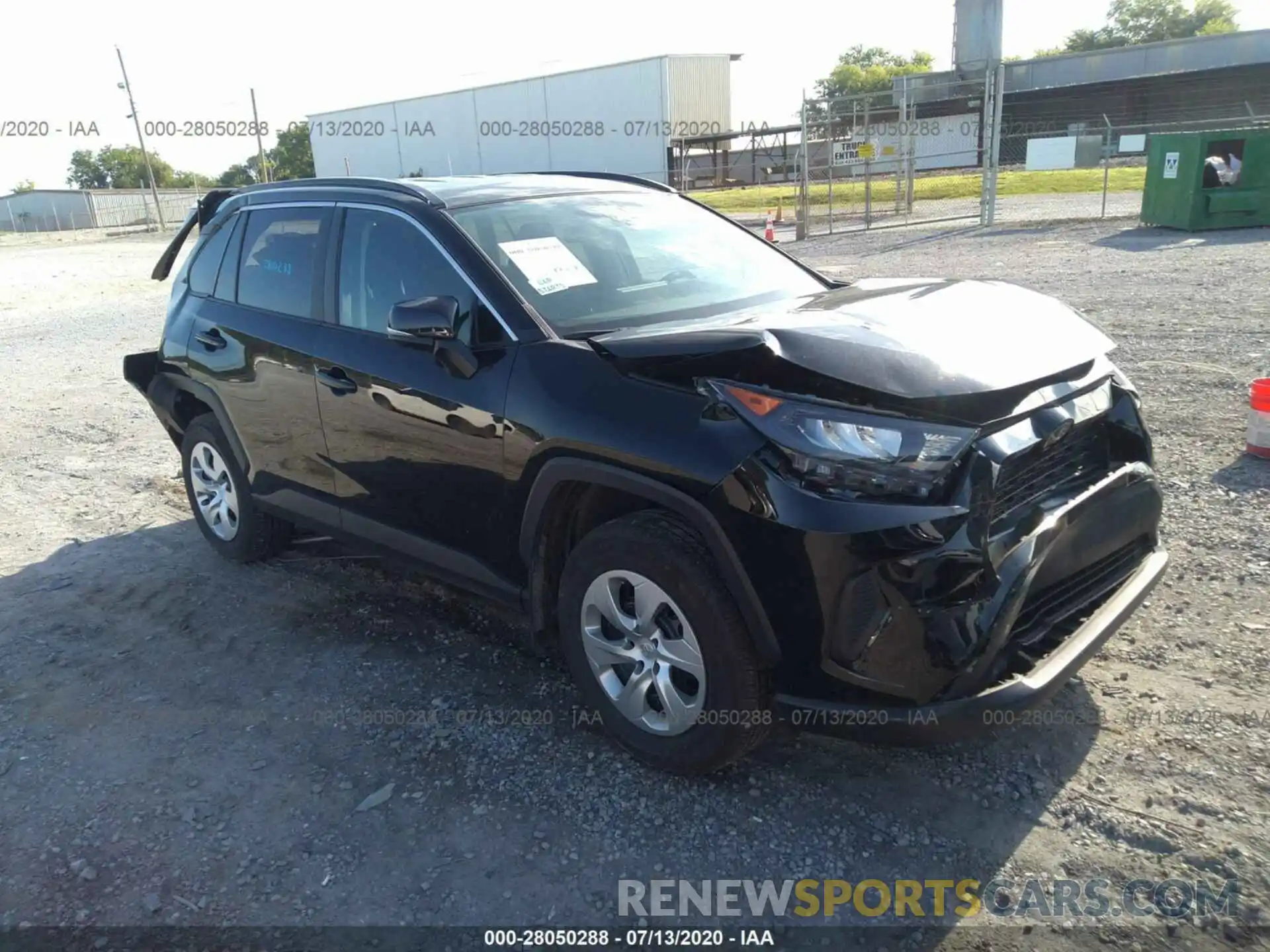 1 Photograph of a damaged car 2T3K1RFV0KW035441 TOYOTA RAV4 2019