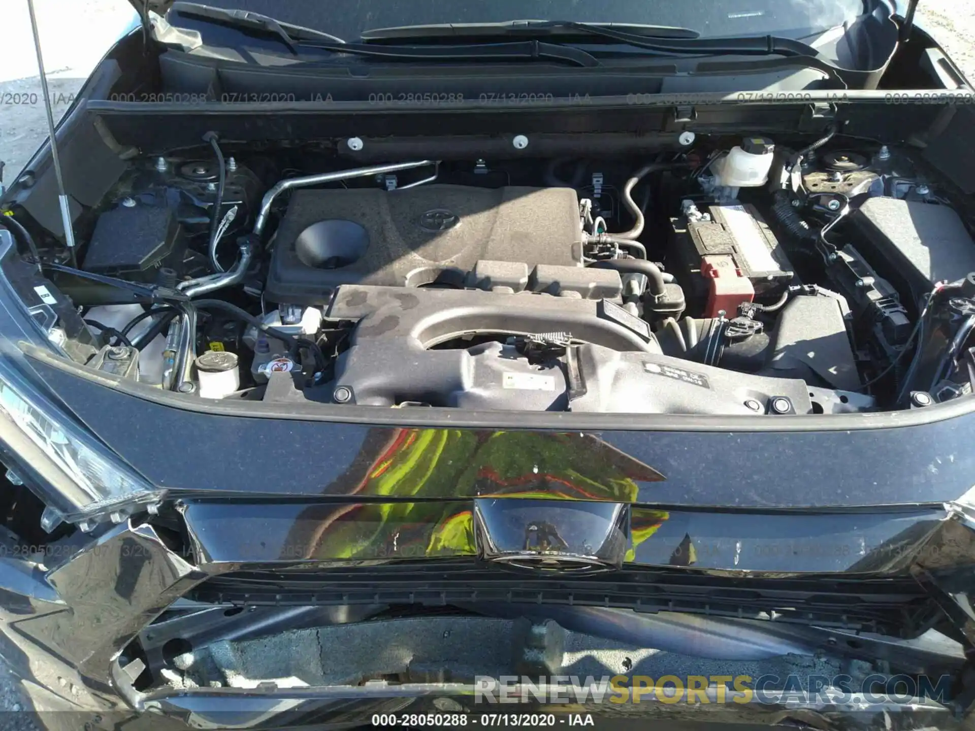 10 Photograph of a damaged car 2T3K1RFV0KW035441 TOYOTA RAV4 2019