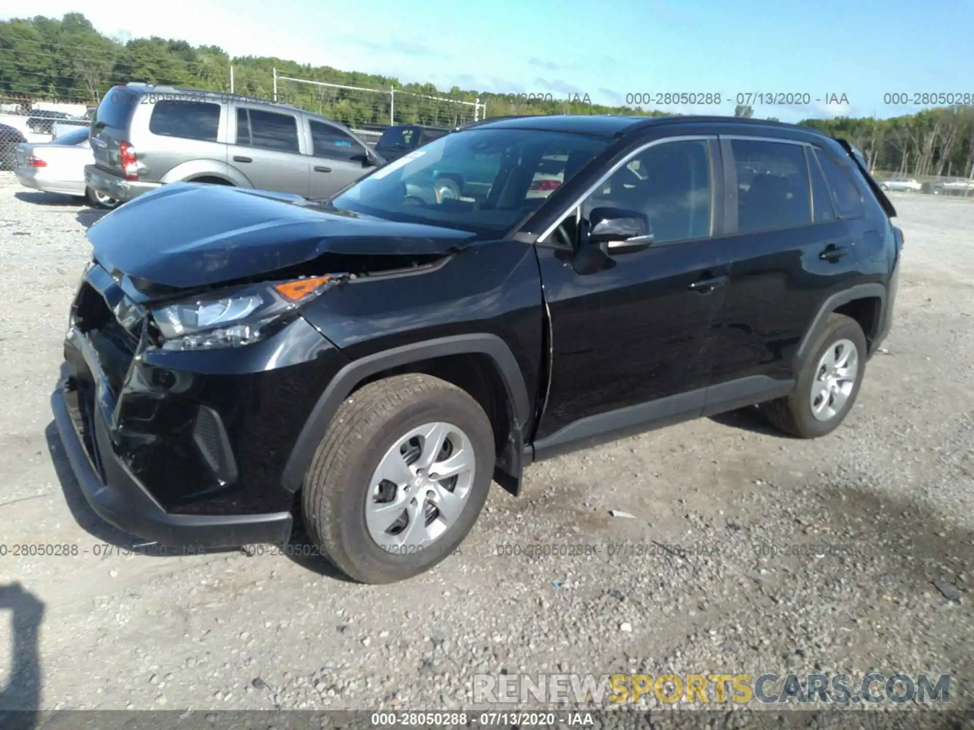 2 Photograph of a damaged car 2T3K1RFV0KW035441 TOYOTA RAV4 2019