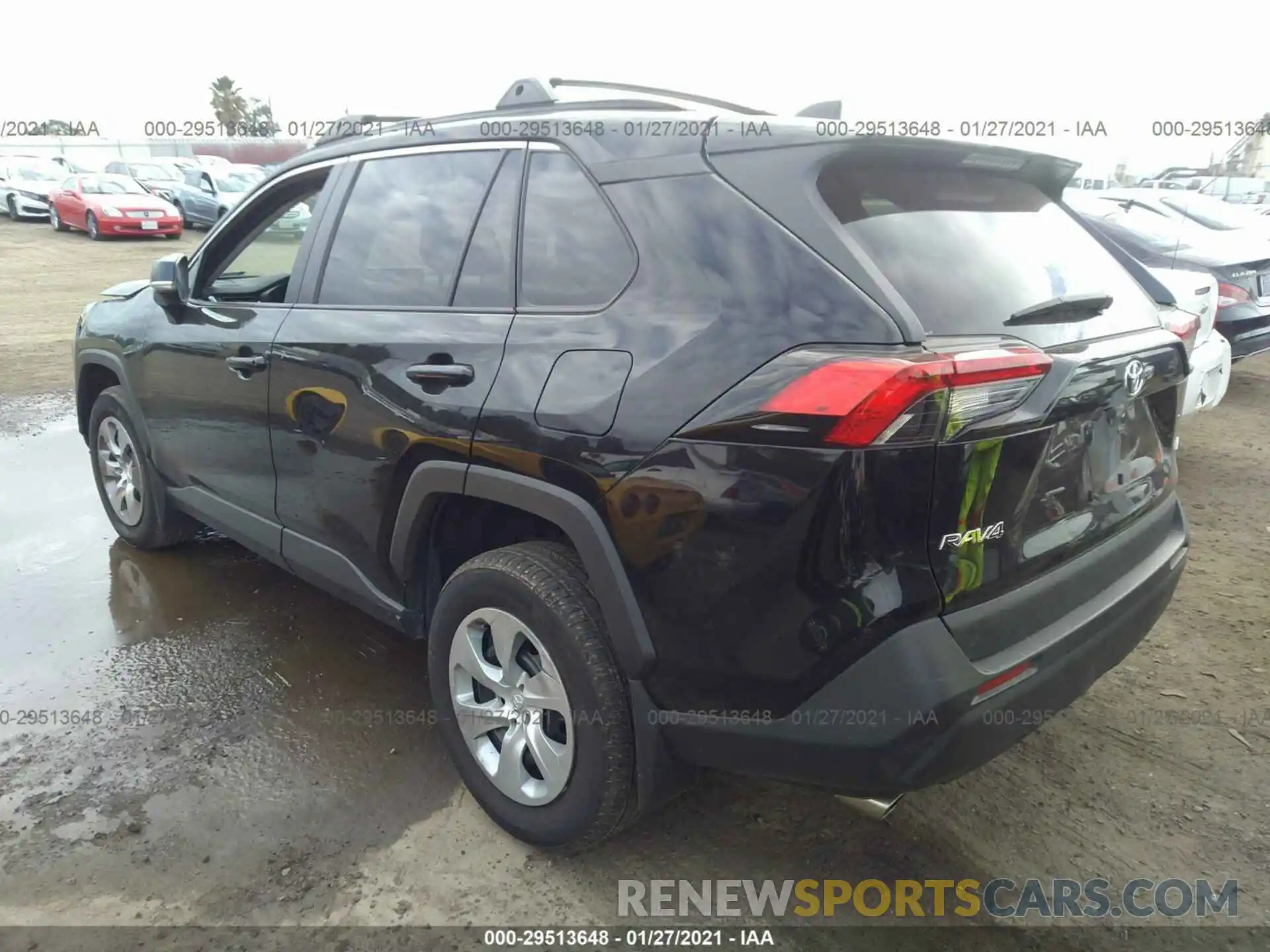 3 Фотография поврежденного автомобиля 2T3K1RFV0KW047279 TOYOTA RAV4 2019