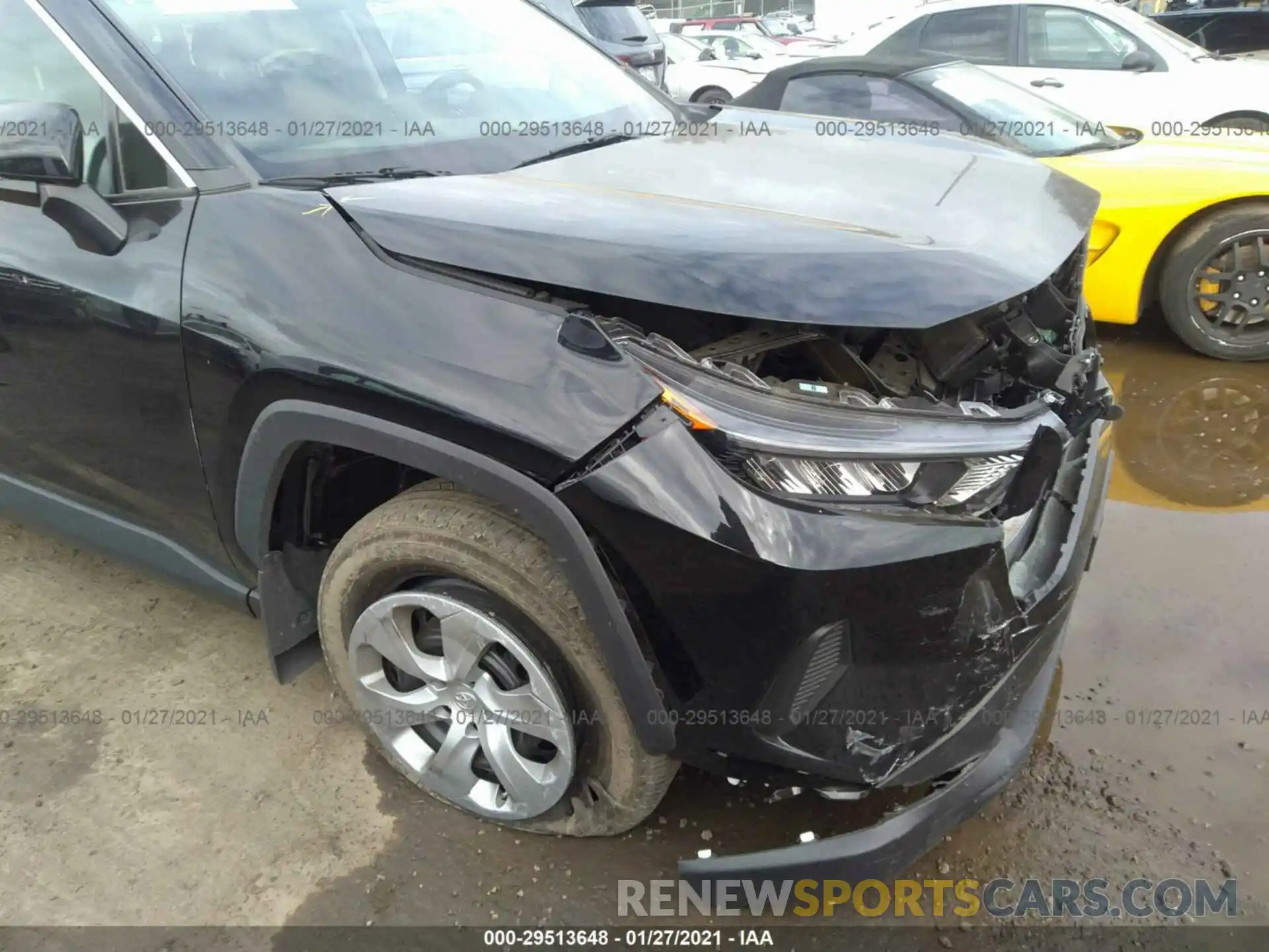 6 Фотография поврежденного автомобиля 2T3K1RFV0KW047279 TOYOTA RAV4 2019