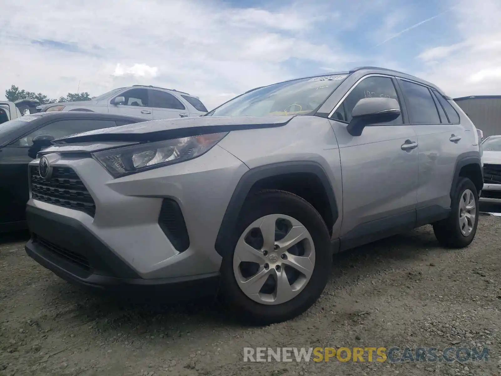 2 Photograph of a damaged car 2T3K1RFV0KW056144 TOYOTA RAV4 2019