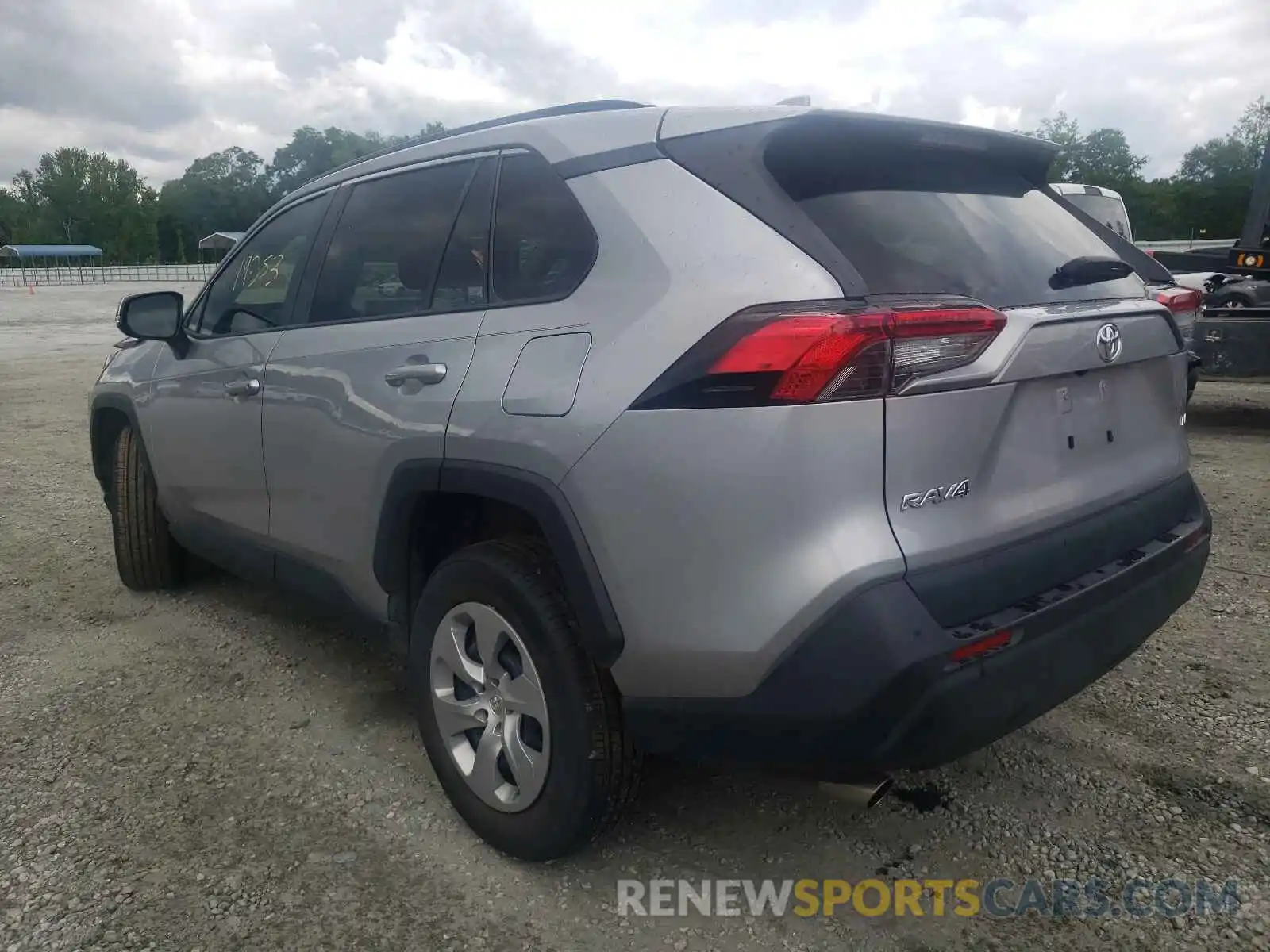 3 Photograph of a damaged car 2T3K1RFV0KW056144 TOYOTA RAV4 2019