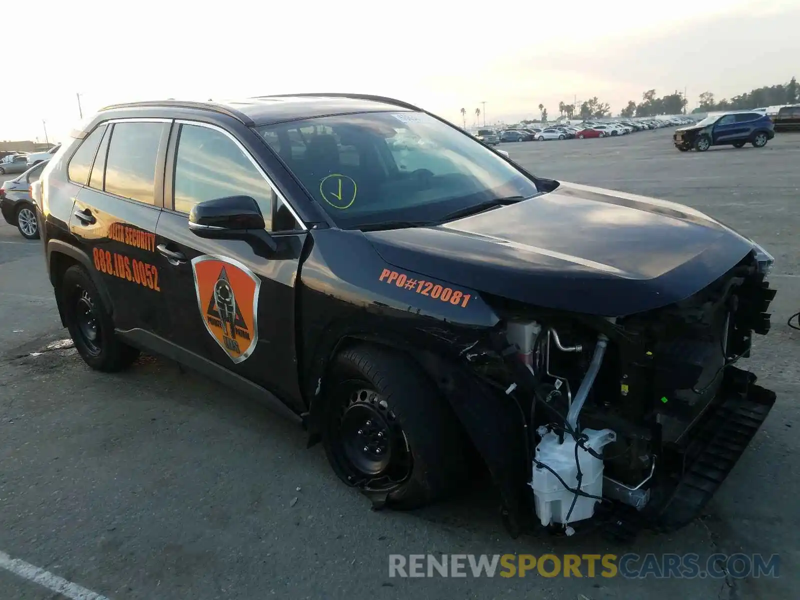 1 Фотография поврежденного автомобиля 2T3K1RFV1KC013224 TOYOTA RAV4 2019