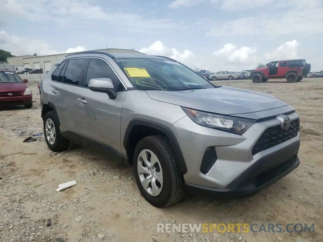 1 Photograph of a damaged car 2T3K1RFV1KC019573 TOYOTA RAV4 2019