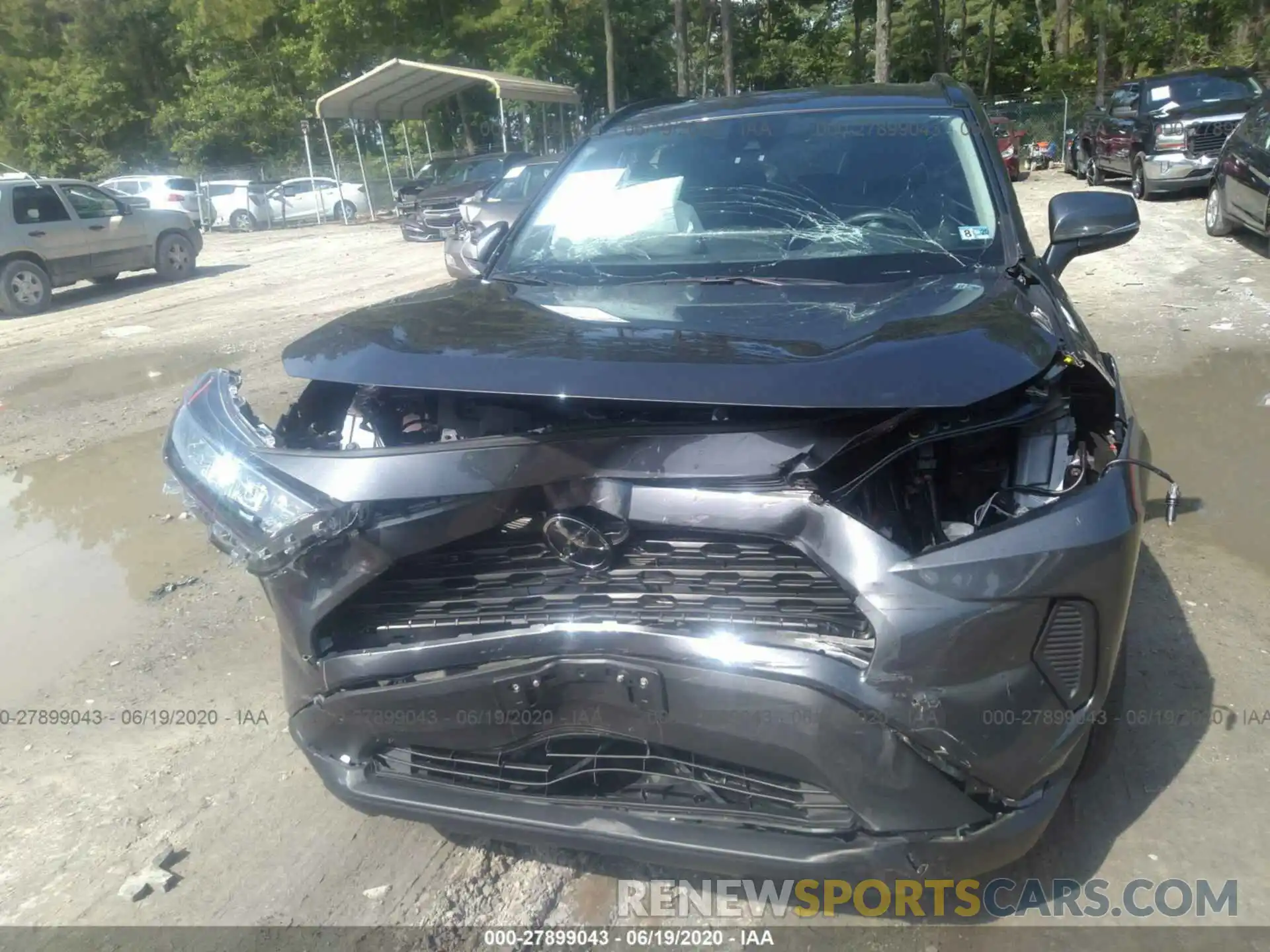 6 Photograph of a damaged car 2T3K1RFV1KC021128 TOYOTA RAV4 2019
