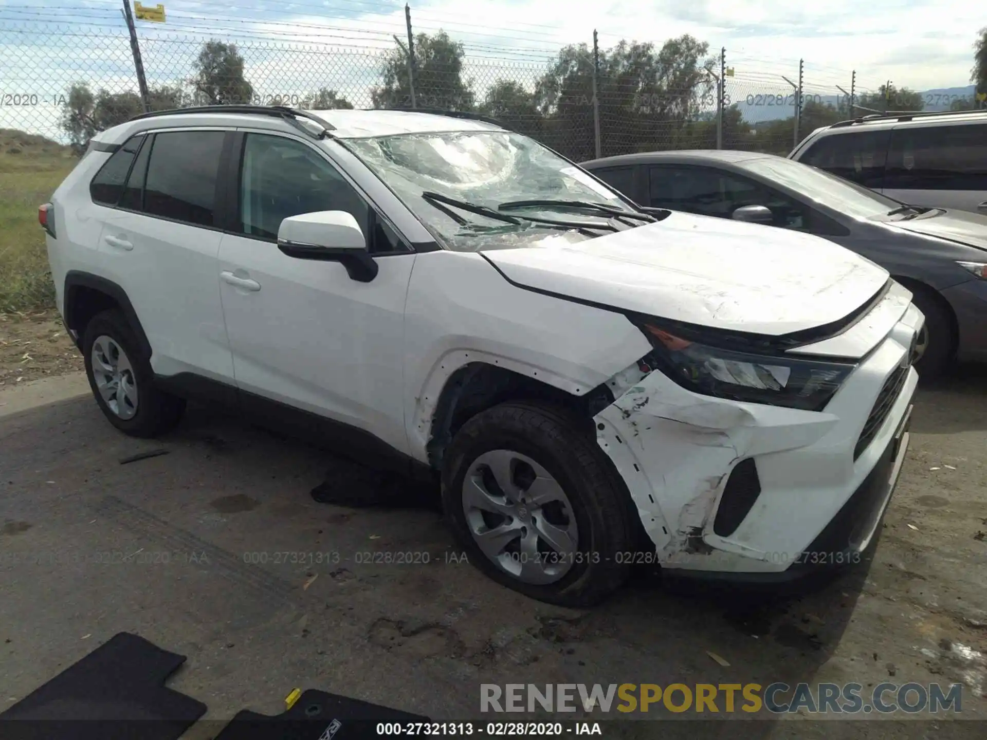 1 Photograph of a damaged car 2T3K1RFV1KC021632 TOYOTA RAV4 2019