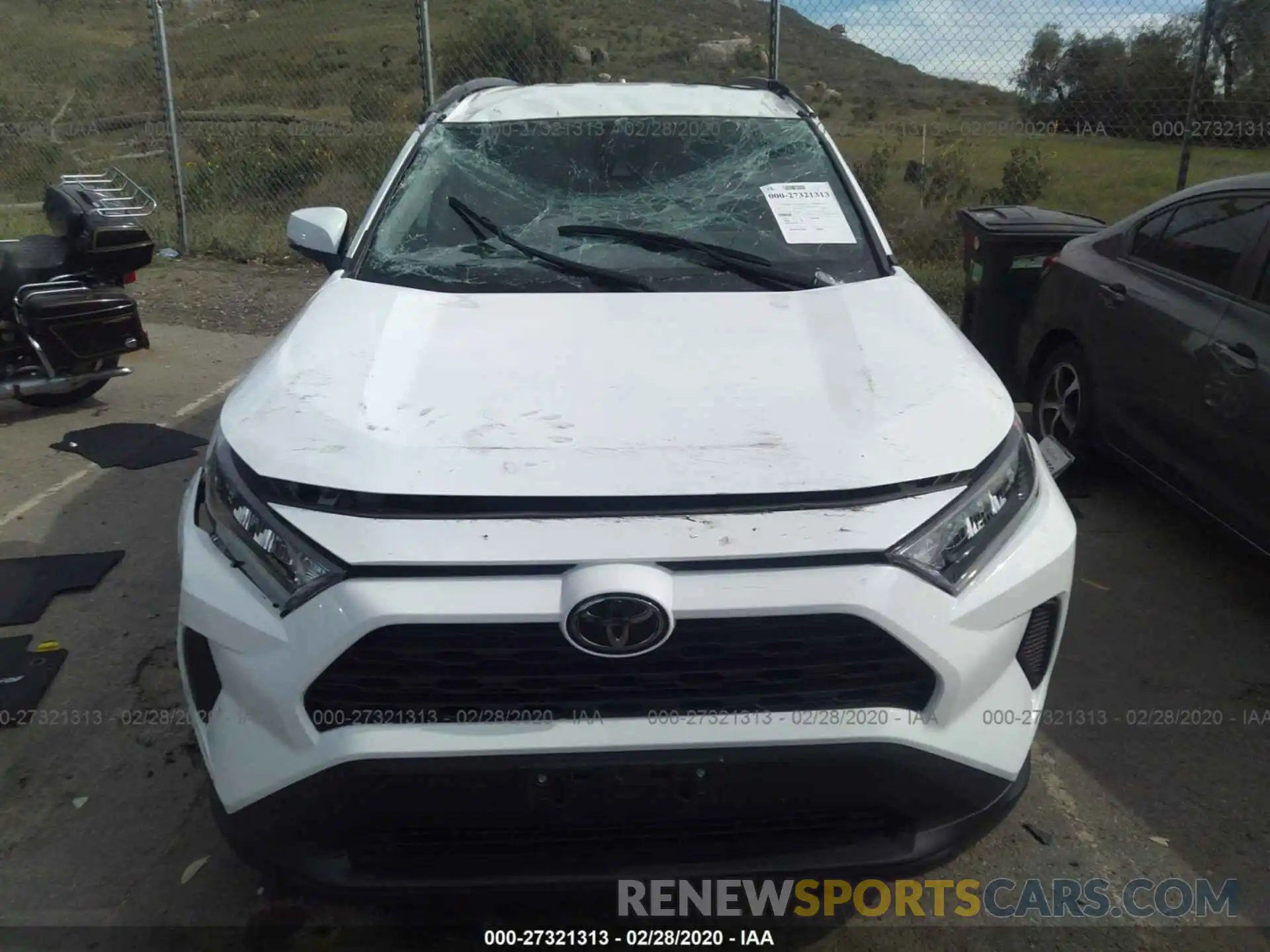 6 Photograph of a damaged car 2T3K1RFV1KC021632 TOYOTA RAV4 2019