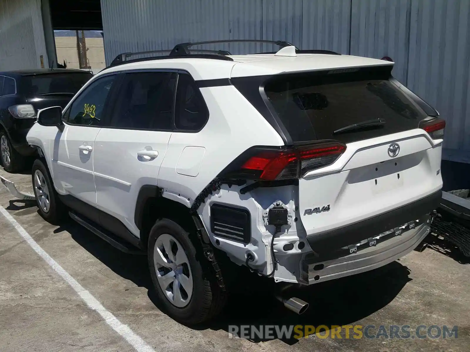 3 Photograph of a damaged car 2T3K1RFV1KC025521 TOYOTA RAV4 2019