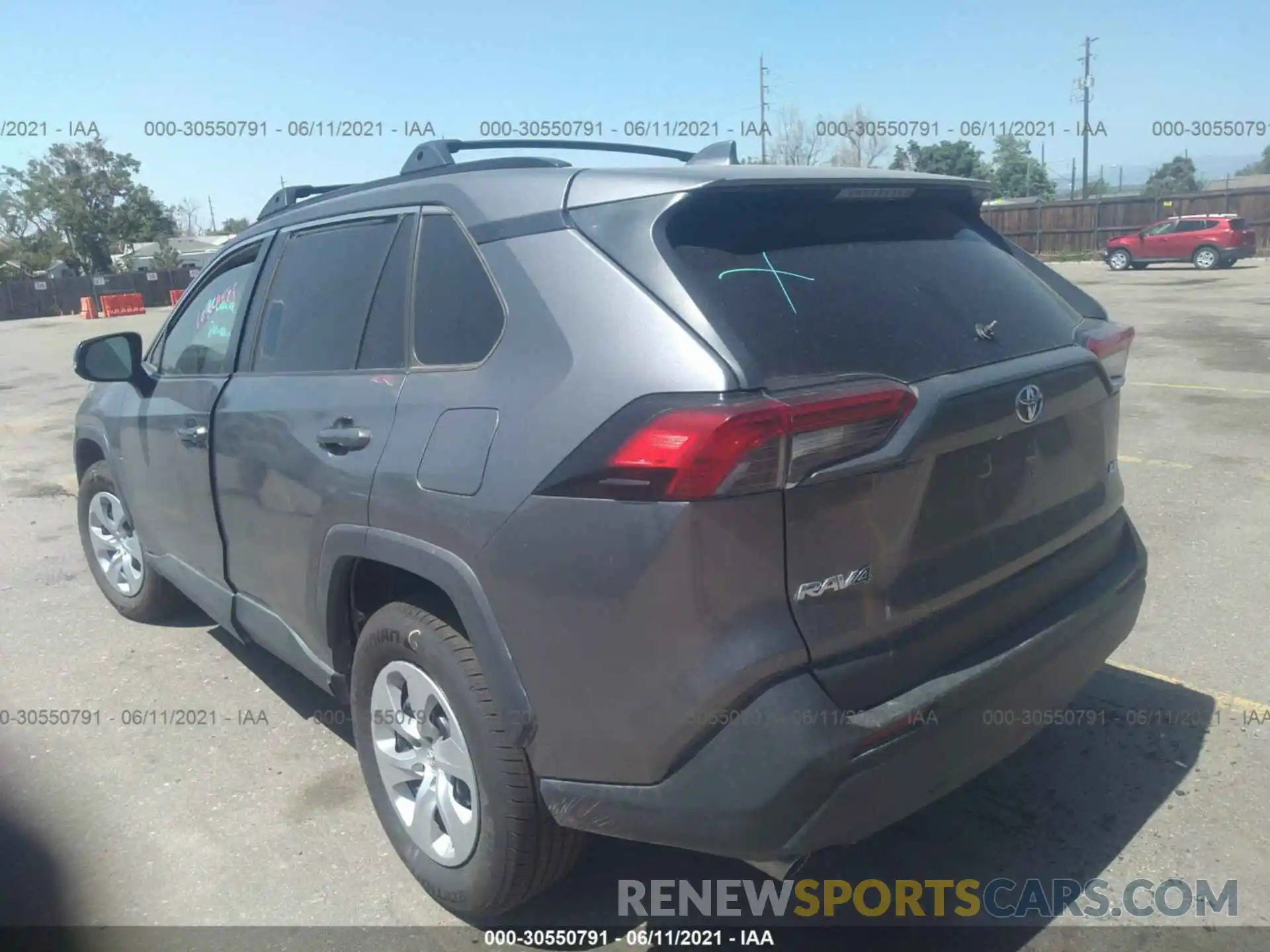 3 Photograph of a damaged car 2T3K1RFV1KC028435 TOYOTA RAV4 2019