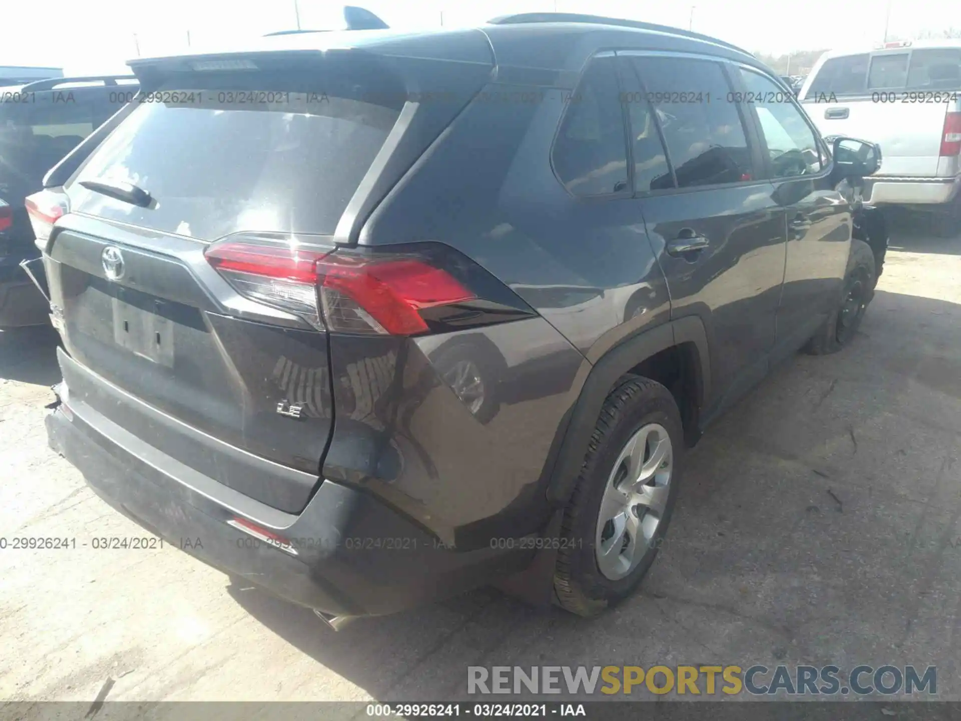 4 Photograph of a damaged car 2T3K1RFV1KW001945 TOYOTA RAV4 2019