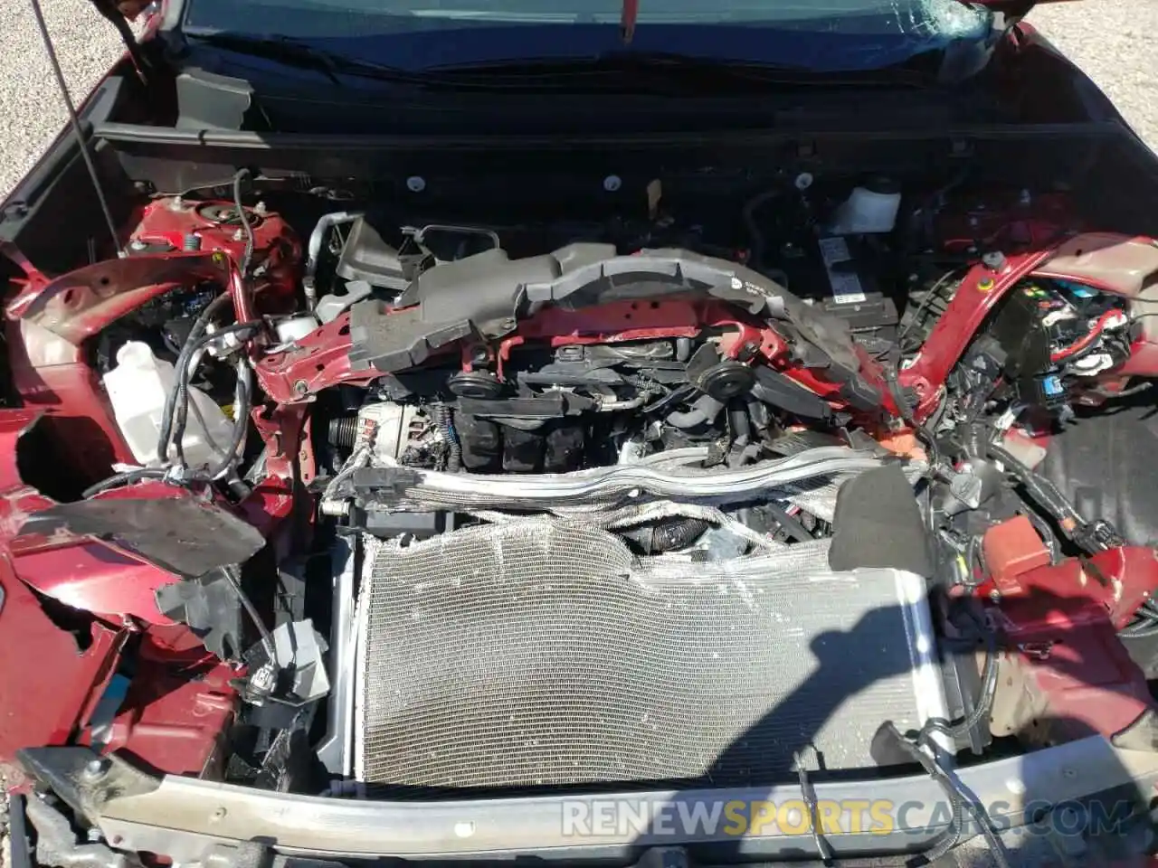 7 Photograph of a damaged car 2T3K1RFV1KW018650 TOYOTA RAV4 2019