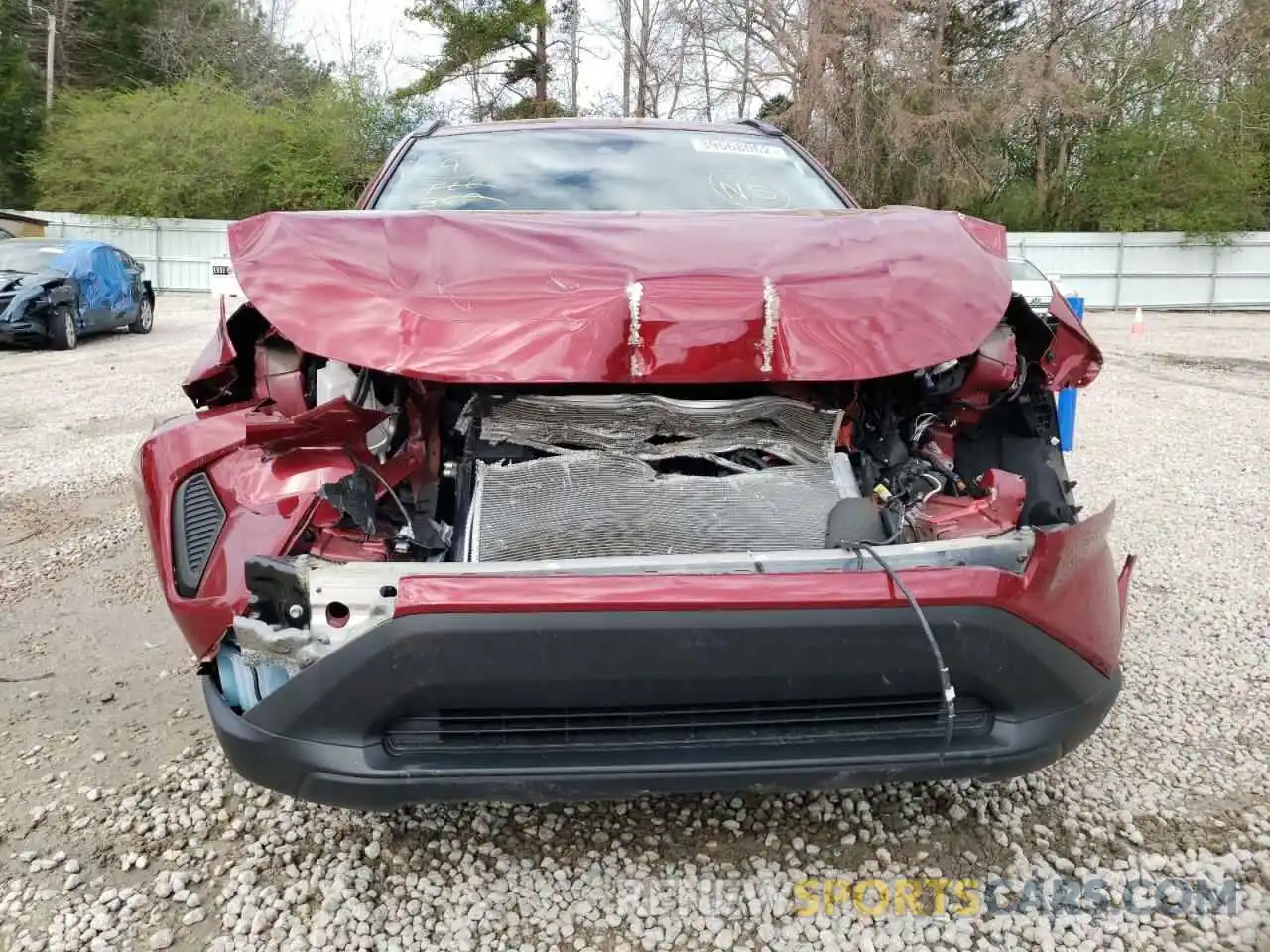 9 Photograph of a damaged car 2T3K1RFV1KW018650 TOYOTA RAV4 2019