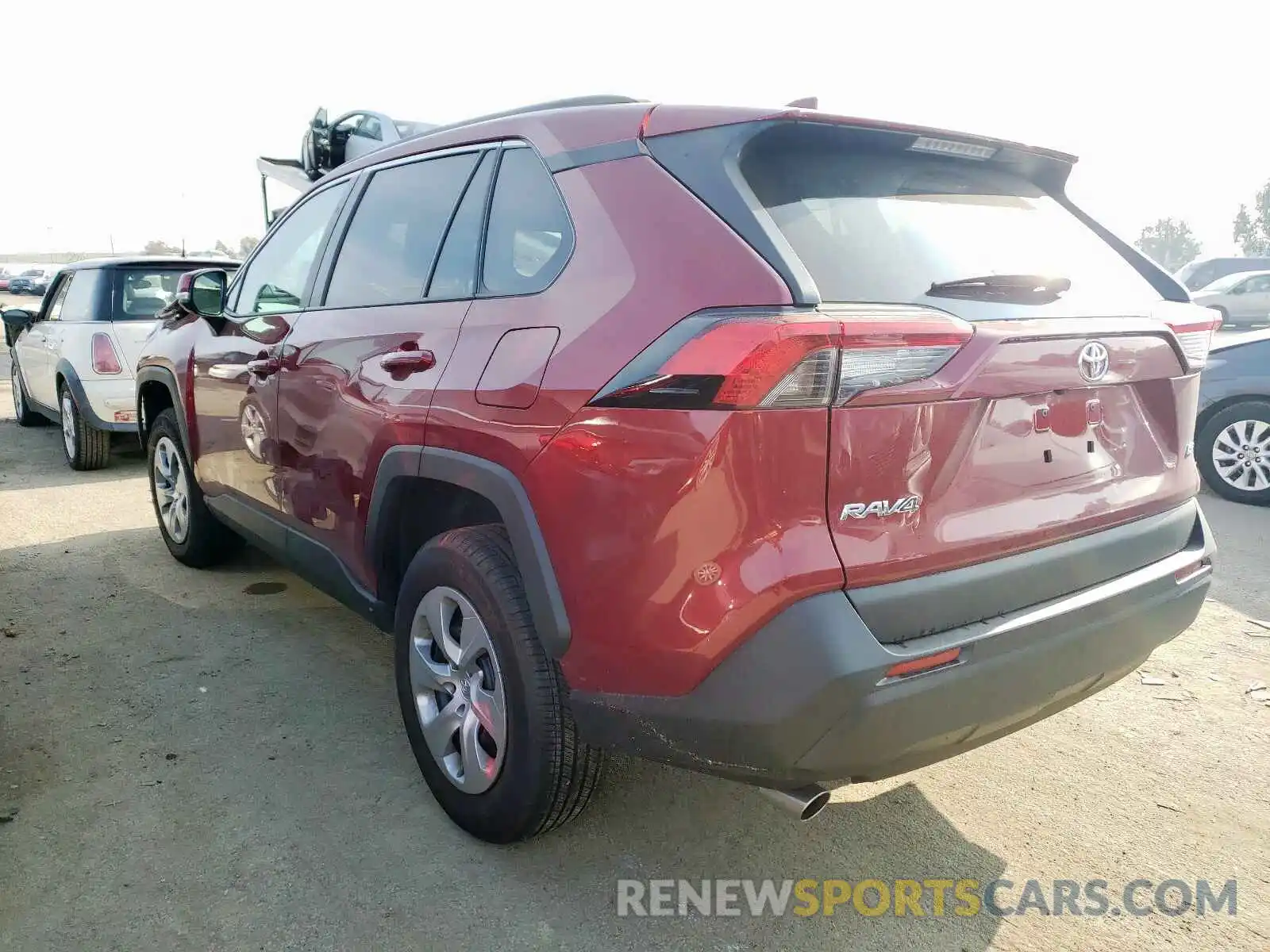 3 Photograph of a damaged car 2T3K1RFV1KW023783 TOYOTA RAV4 2019