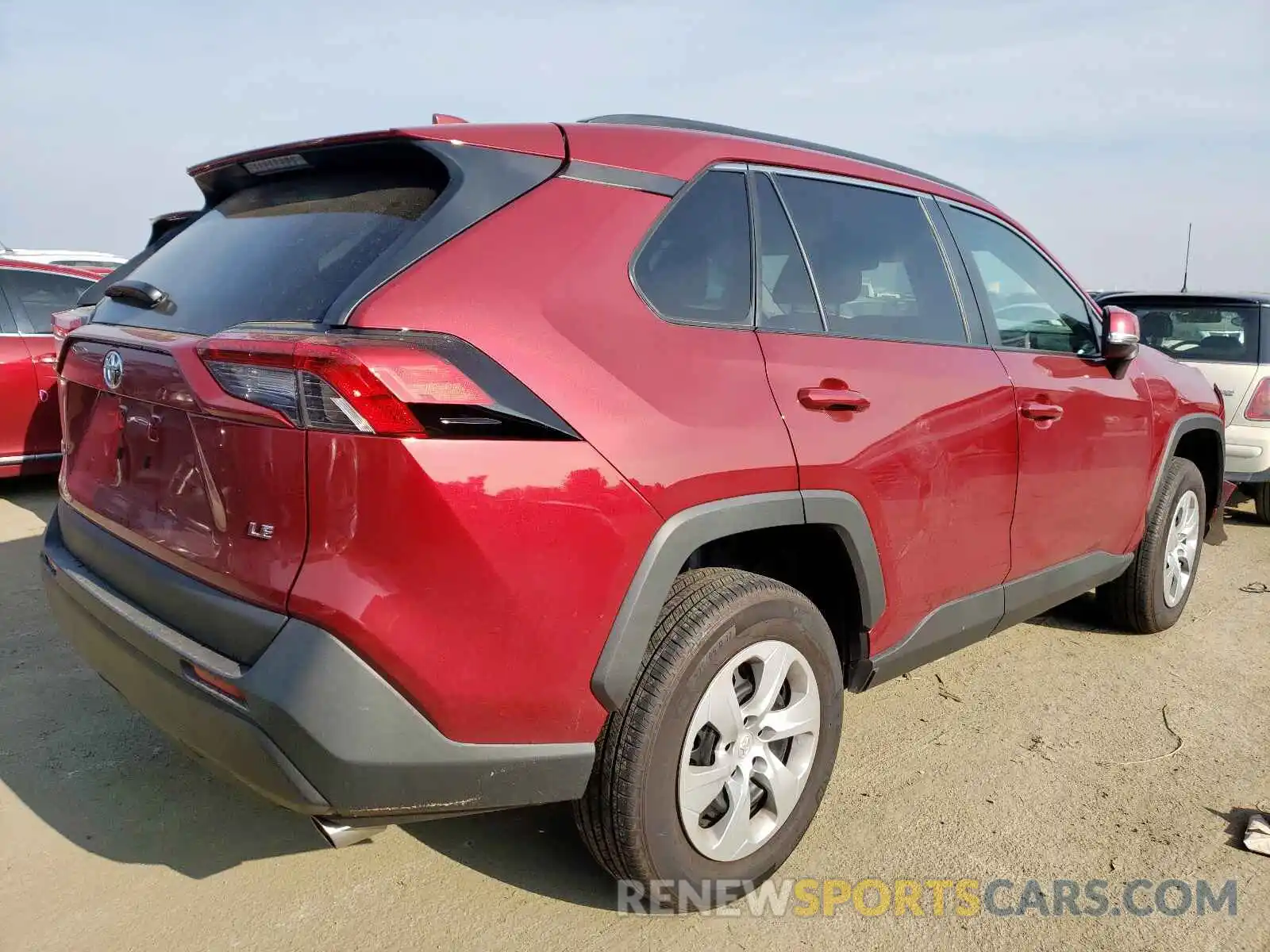 4 Photograph of a damaged car 2T3K1RFV1KW023783 TOYOTA RAV4 2019