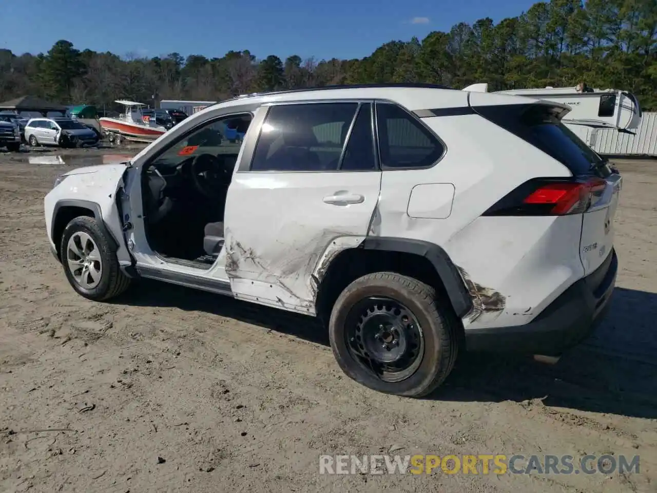 2 Photograph of a damaged car 2T3K1RFV1KW039062 TOYOTA RAV4 2019