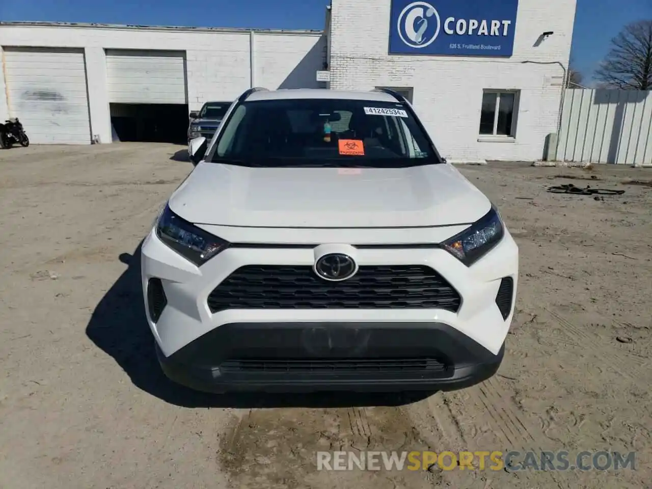 5 Фотография поврежденного автомобиля 2T3K1RFV1KW039062 TOYOTA RAV4 2019