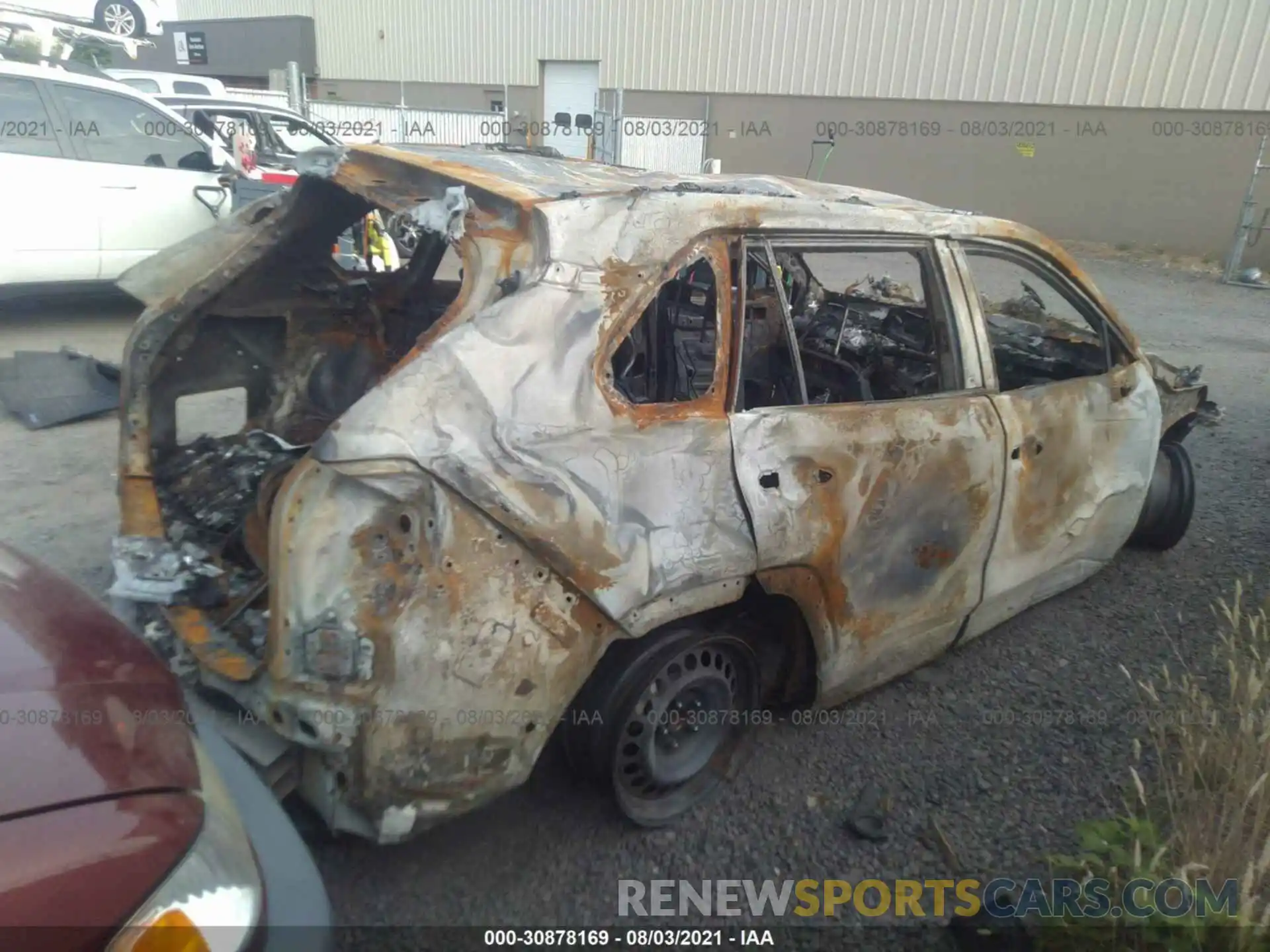 4 Photograph of a damaged car 2T3K1RFV2KC012292 TOYOTA RAV4 2019