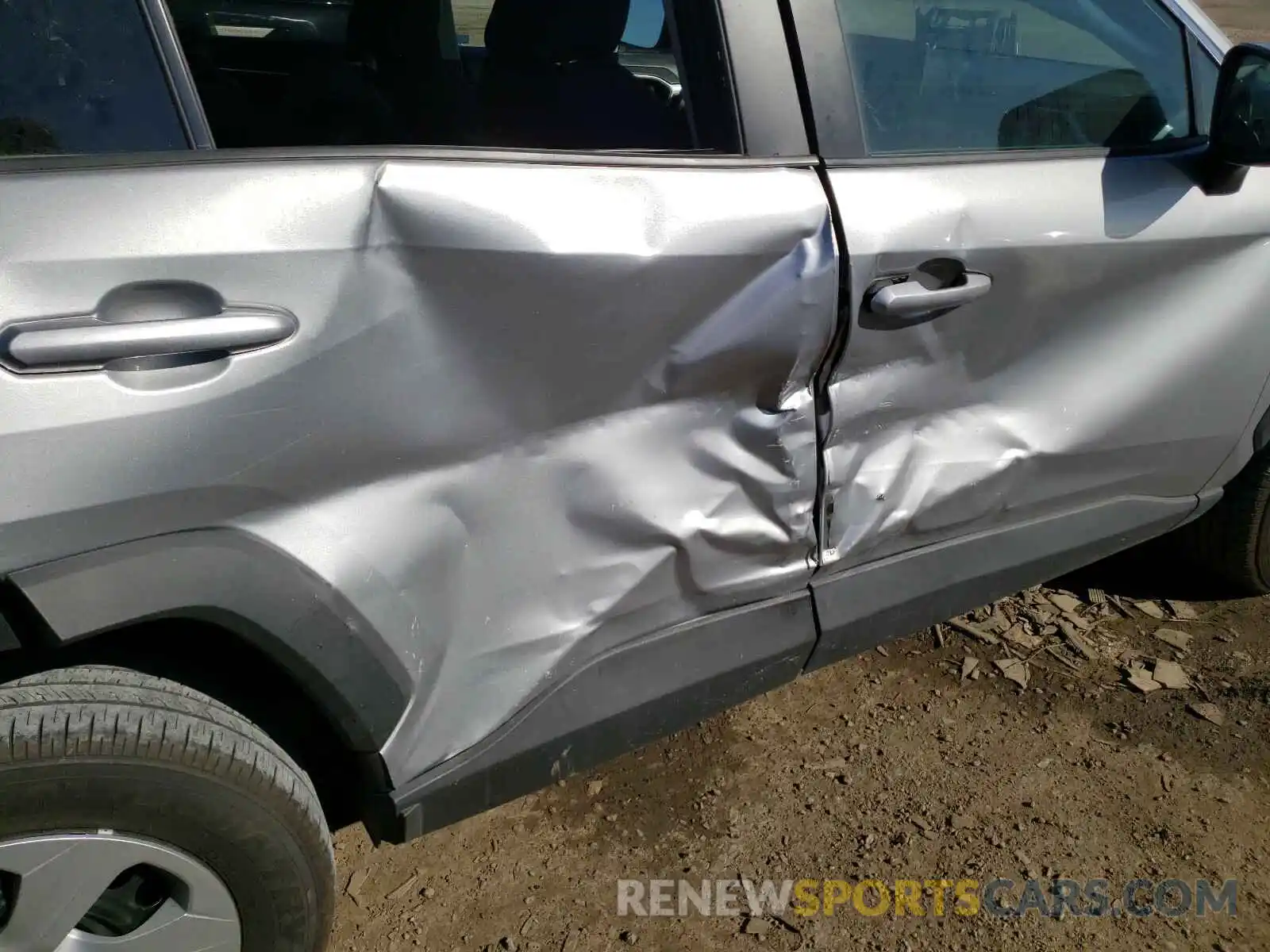9 Photograph of a damaged car 2T3K1RFV2KC012860 TOYOTA RAV4 2019