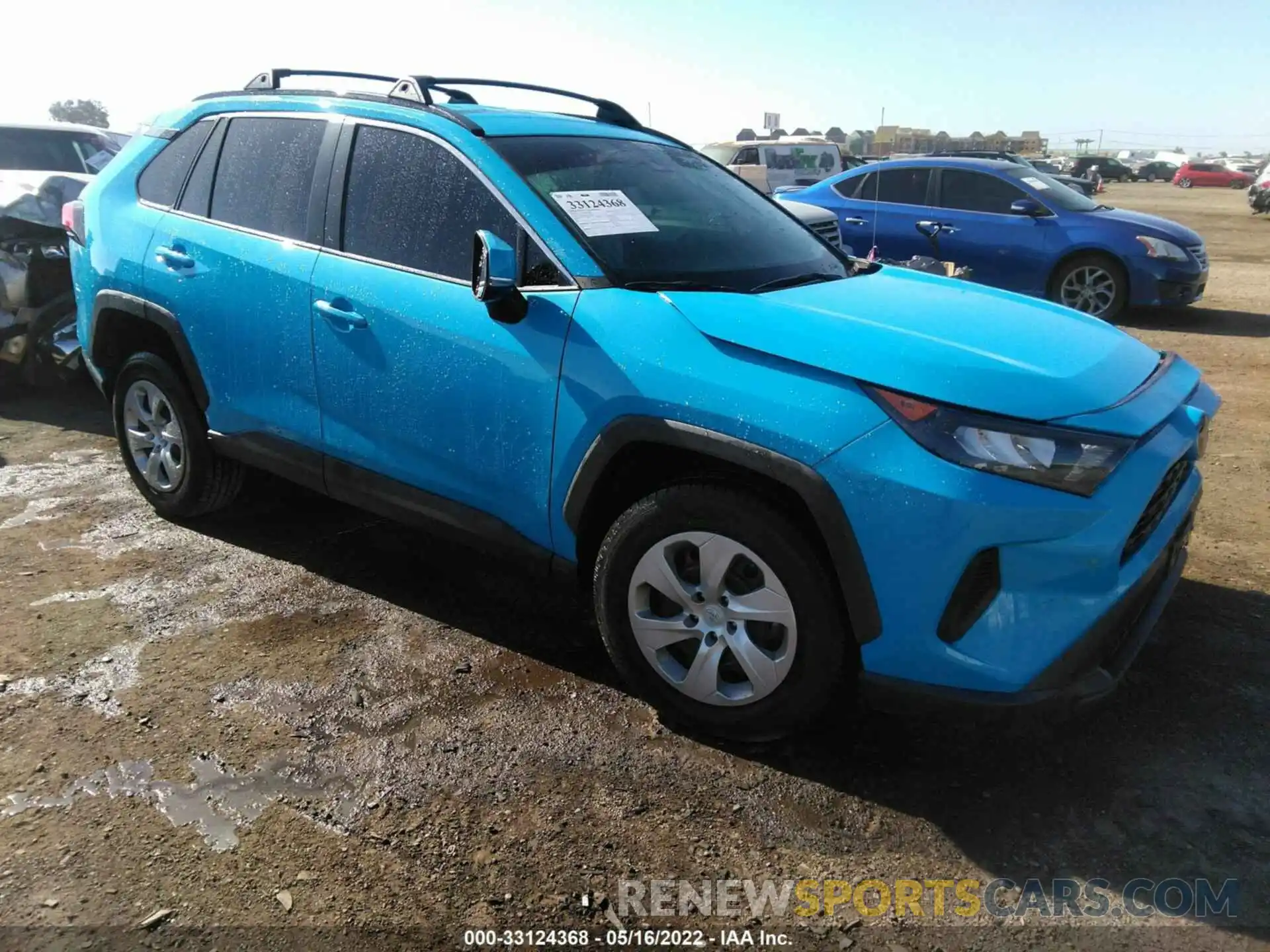 1 Photograph of a damaged car 2T3K1RFV2KC025026 TOYOTA RAV4 2019