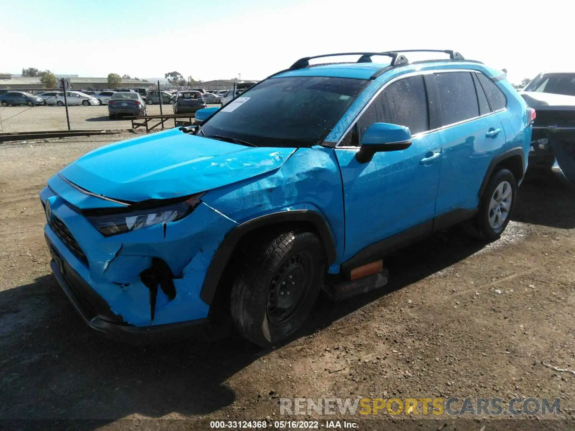 2 Photograph of a damaged car 2T3K1RFV2KC025026 TOYOTA RAV4 2019