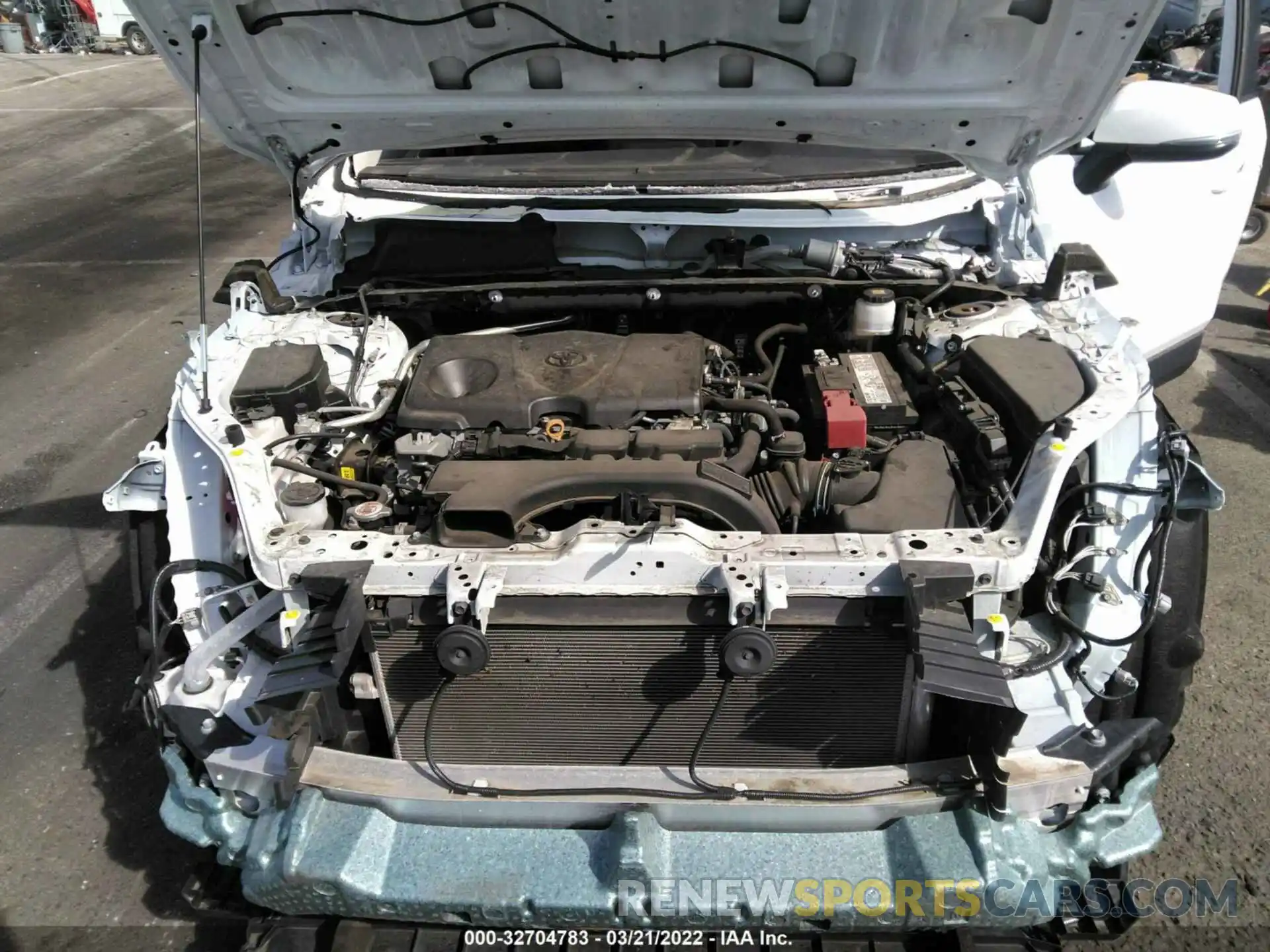 10 Фотография поврежденного автомобиля 2T3K1RFV2KW007155 TOYOTA RAV4 2019