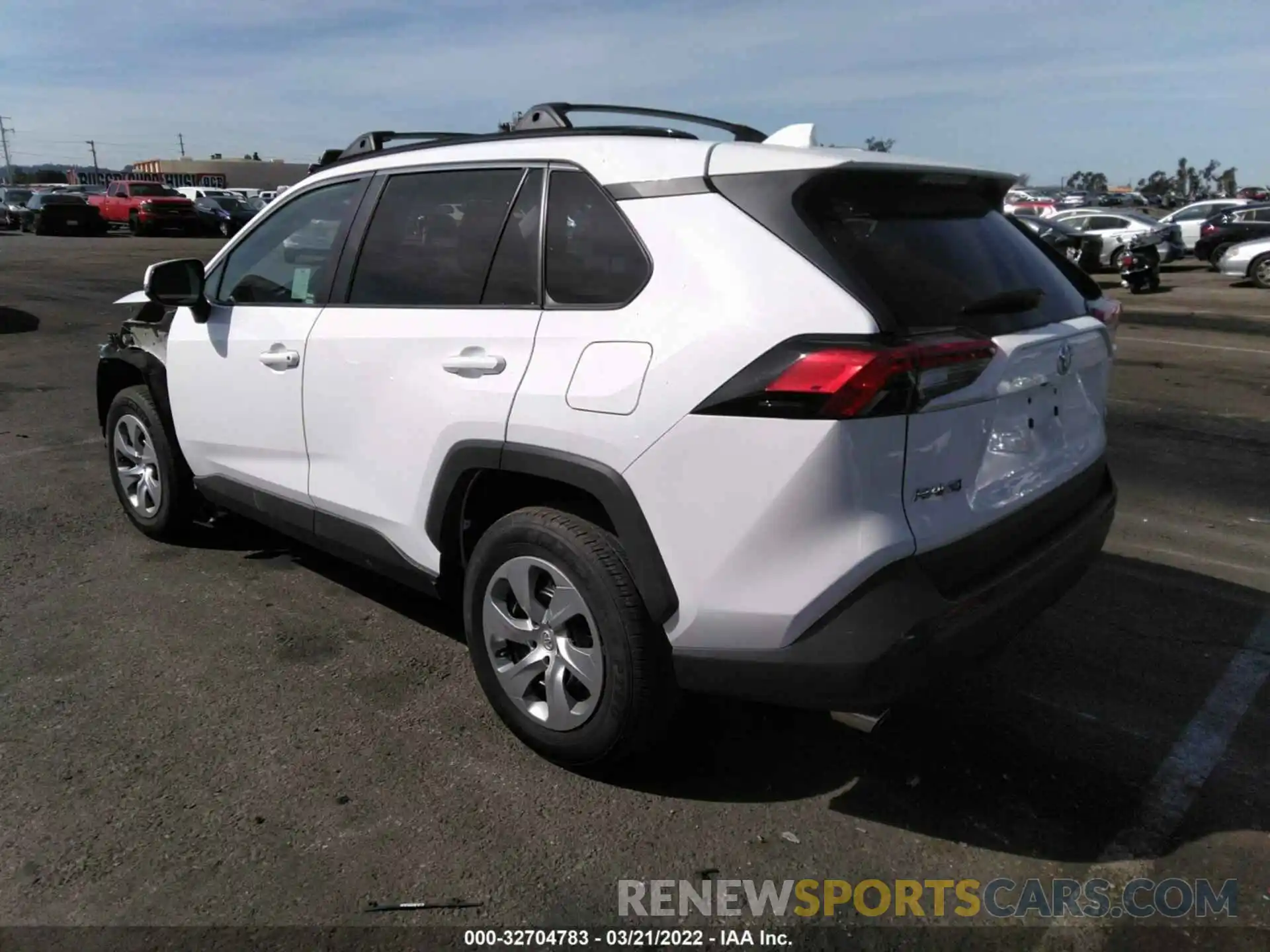 3 Photograph of a damaged car 2T3K1RFV2KW007155 TOYOTA RAV4 2019