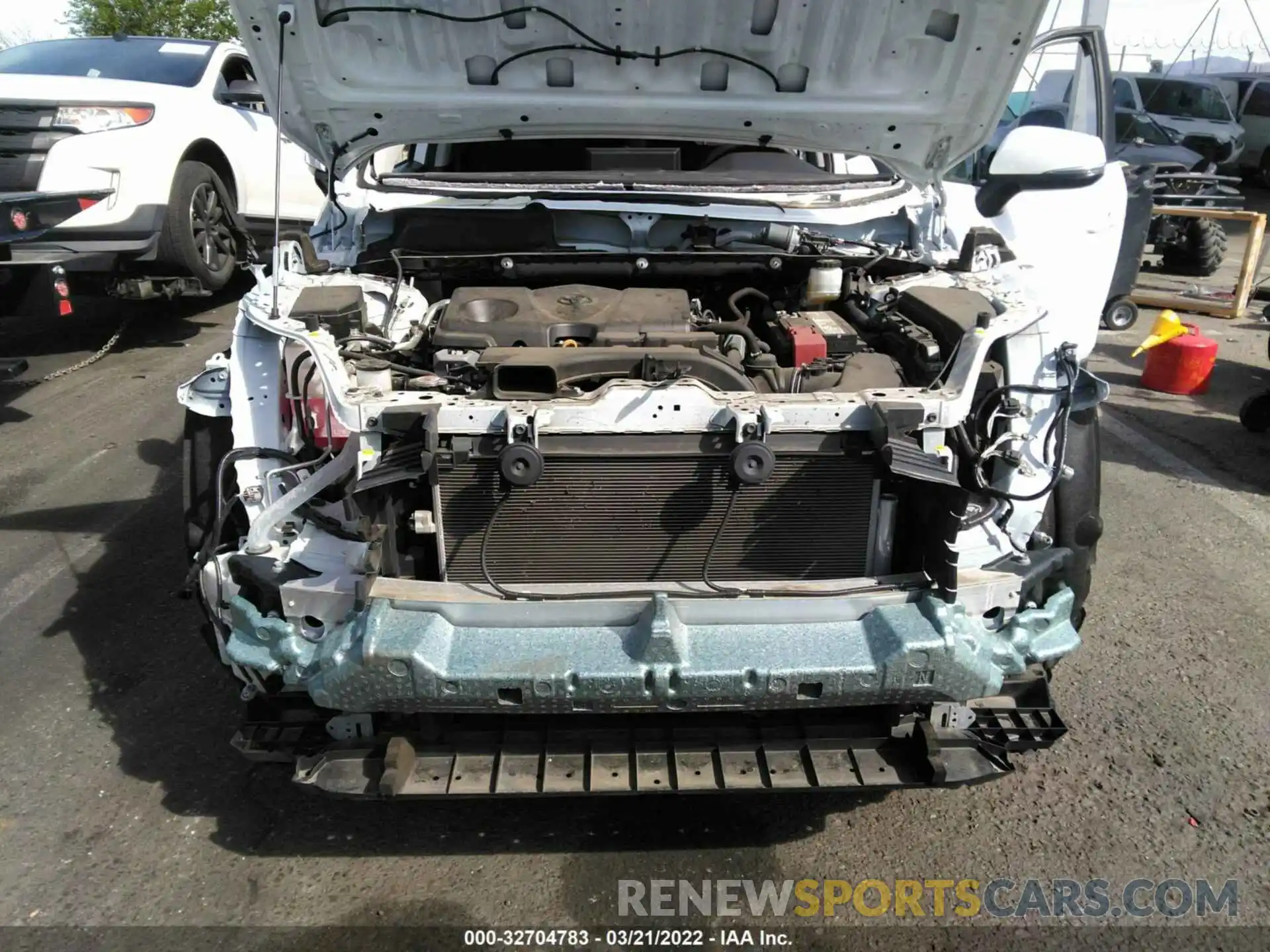 6 Фотография поврежденного автомобиля 2T3K1RFV2KW007155 TOYOTA RAV4 2019