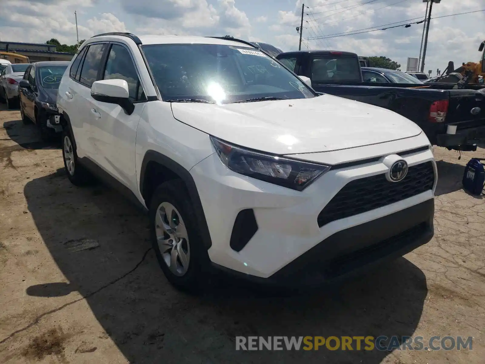 1 Photograph of a damaged car 2T3K1RFV2KW031455 TOYOTA RAV4 2019