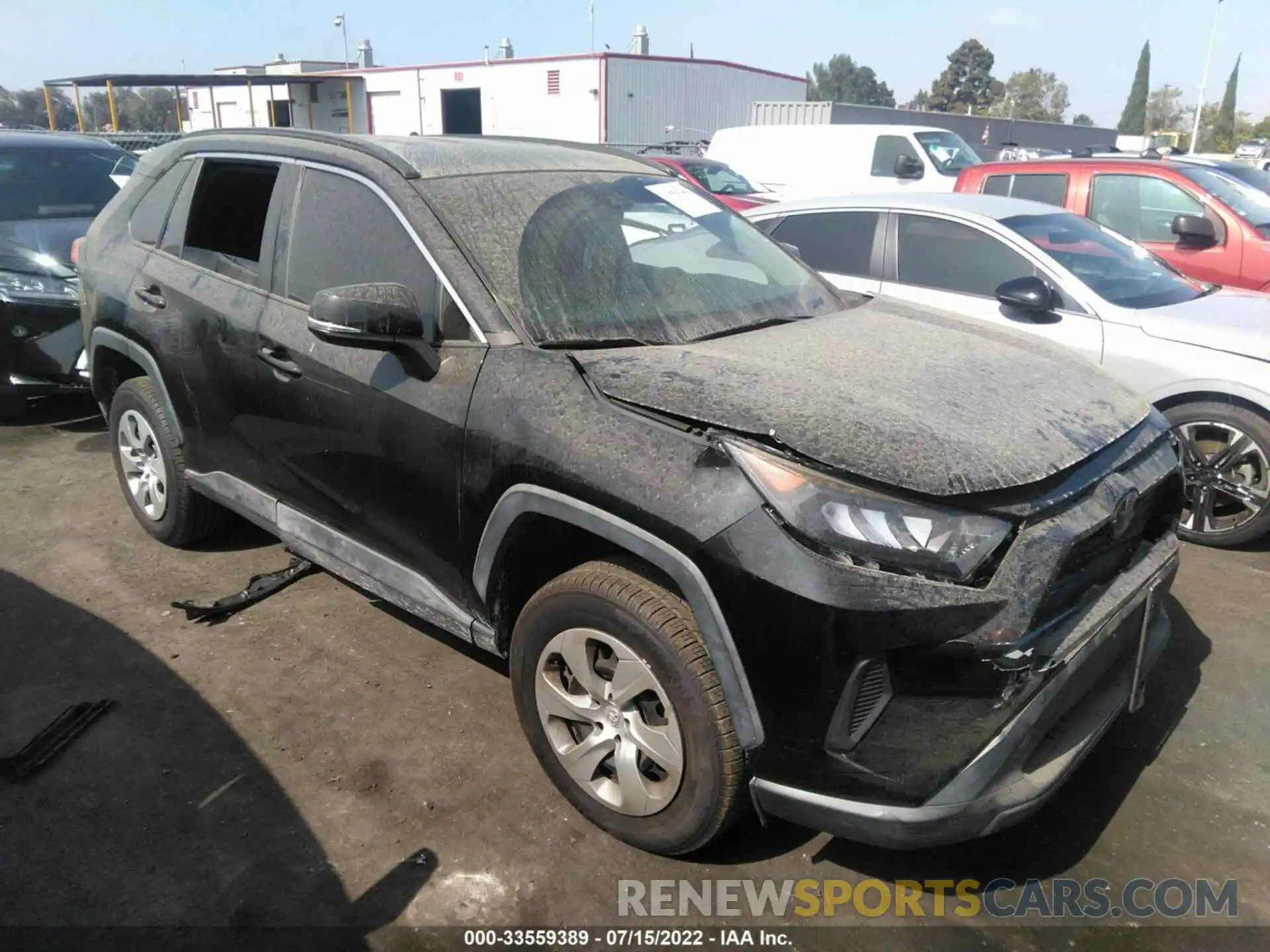 1 Фотография поврежденного автомобиля 2T3K1RFV3KC013547 TOYOTA RAV4 2019