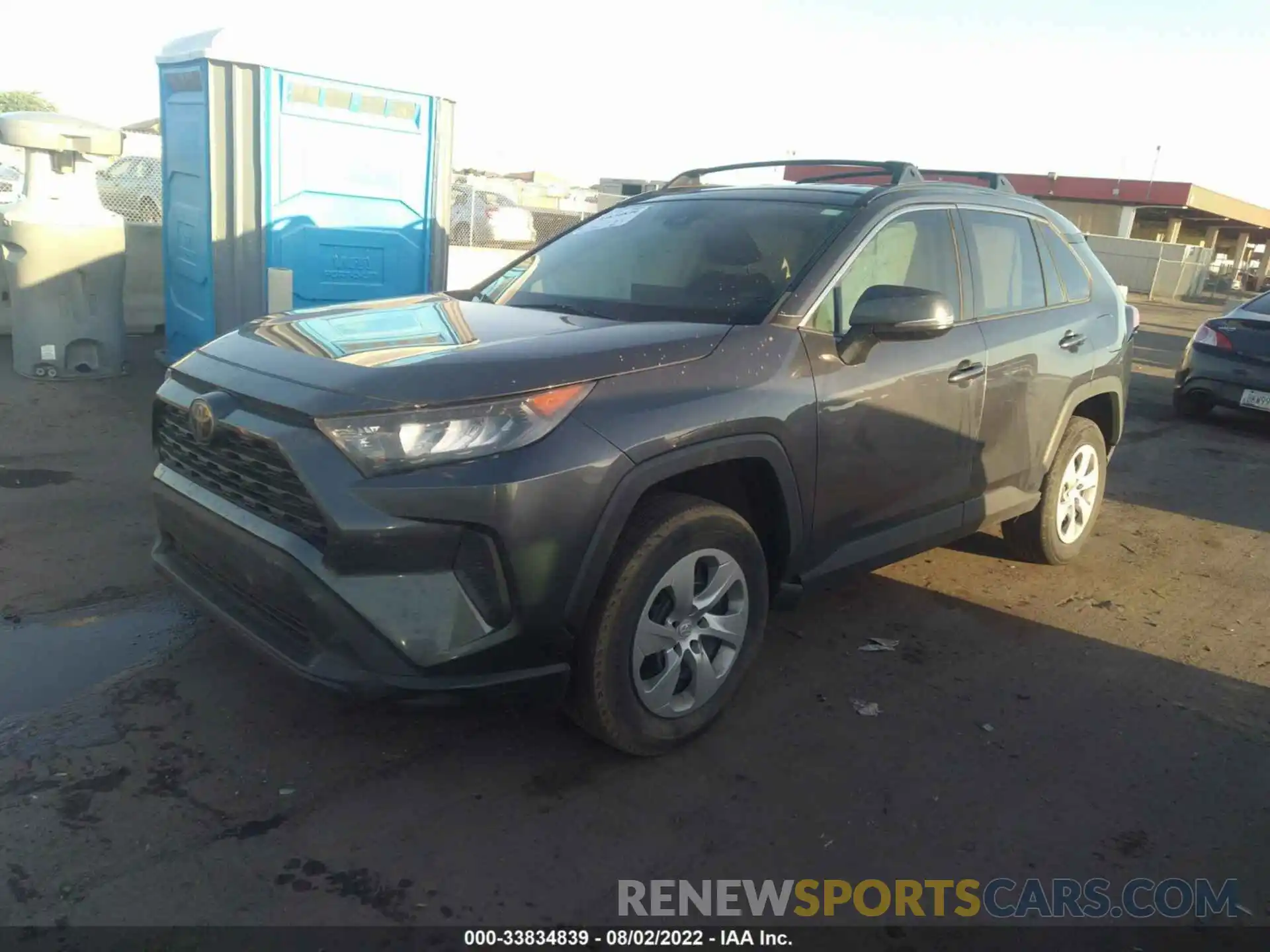 2 Photograph of a damaged car 2T3K1RFV3KC017338 TOYOTA RAV4 2019