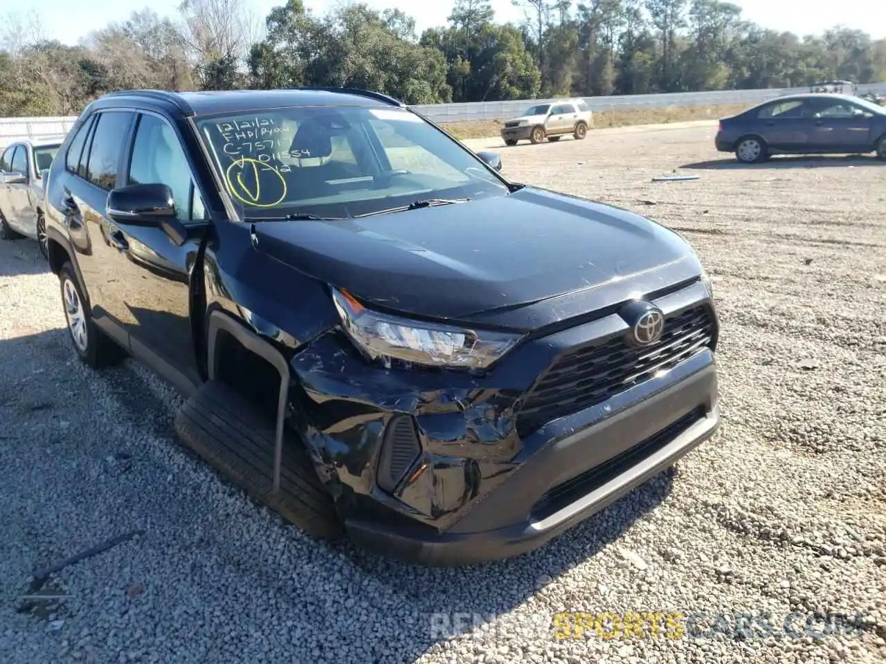 9 Photograph of a damaged car 2T3K1RFV3KW011554 TOYOTA RAV4 2019