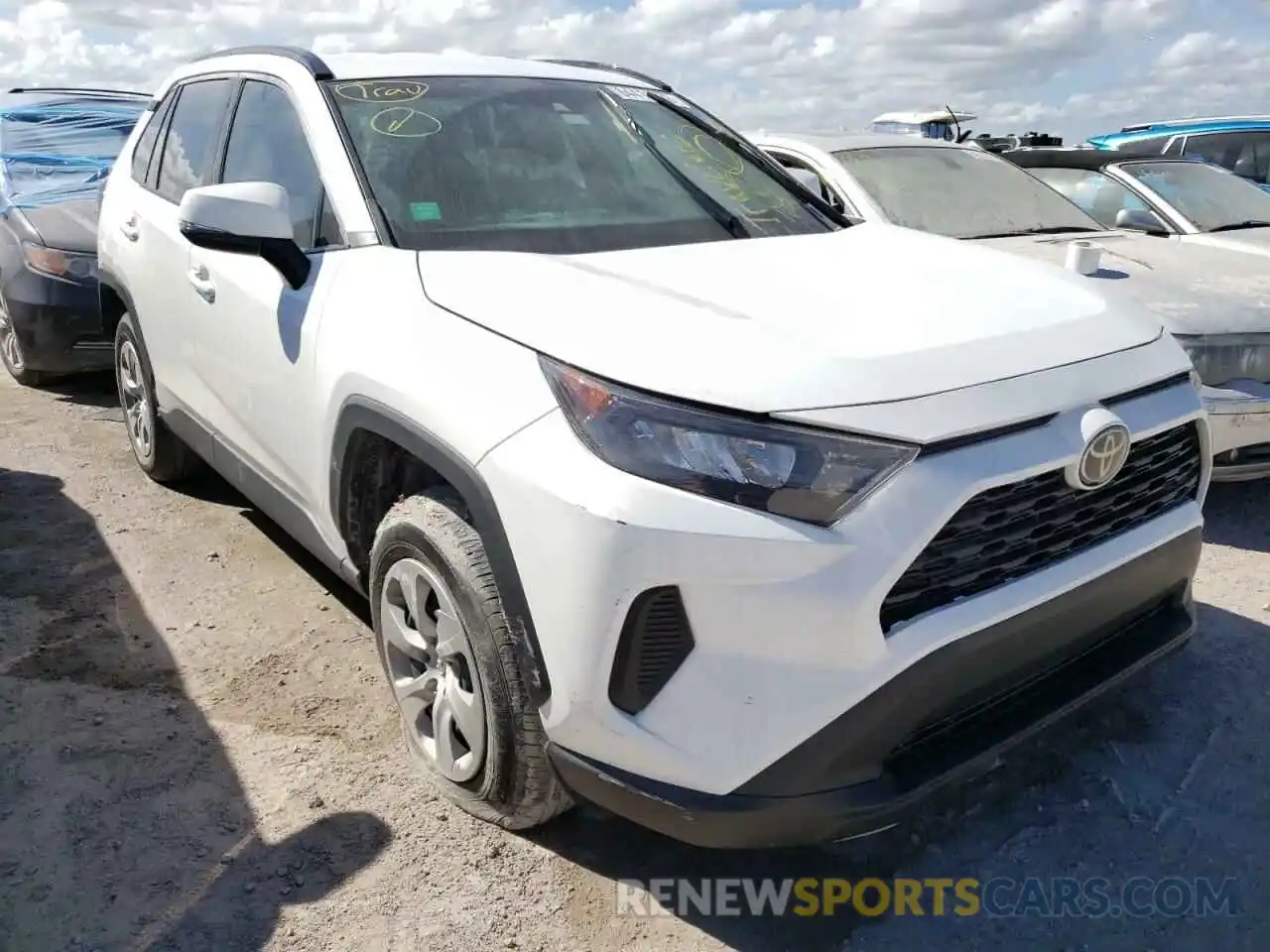 1 Фотография поврежденного автомобиля 2T3K1RFV3KW012896 TOYOTA RAV4 2019