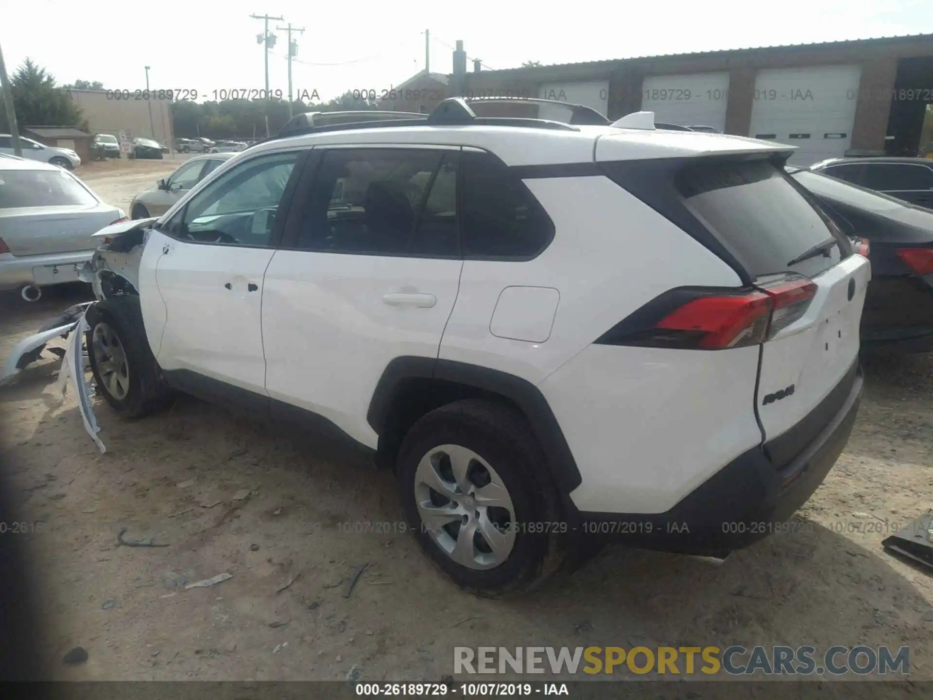 3 Photograph of a damaged car 2T3K1RFV3KW018052 TOYOTA RAV4 2019